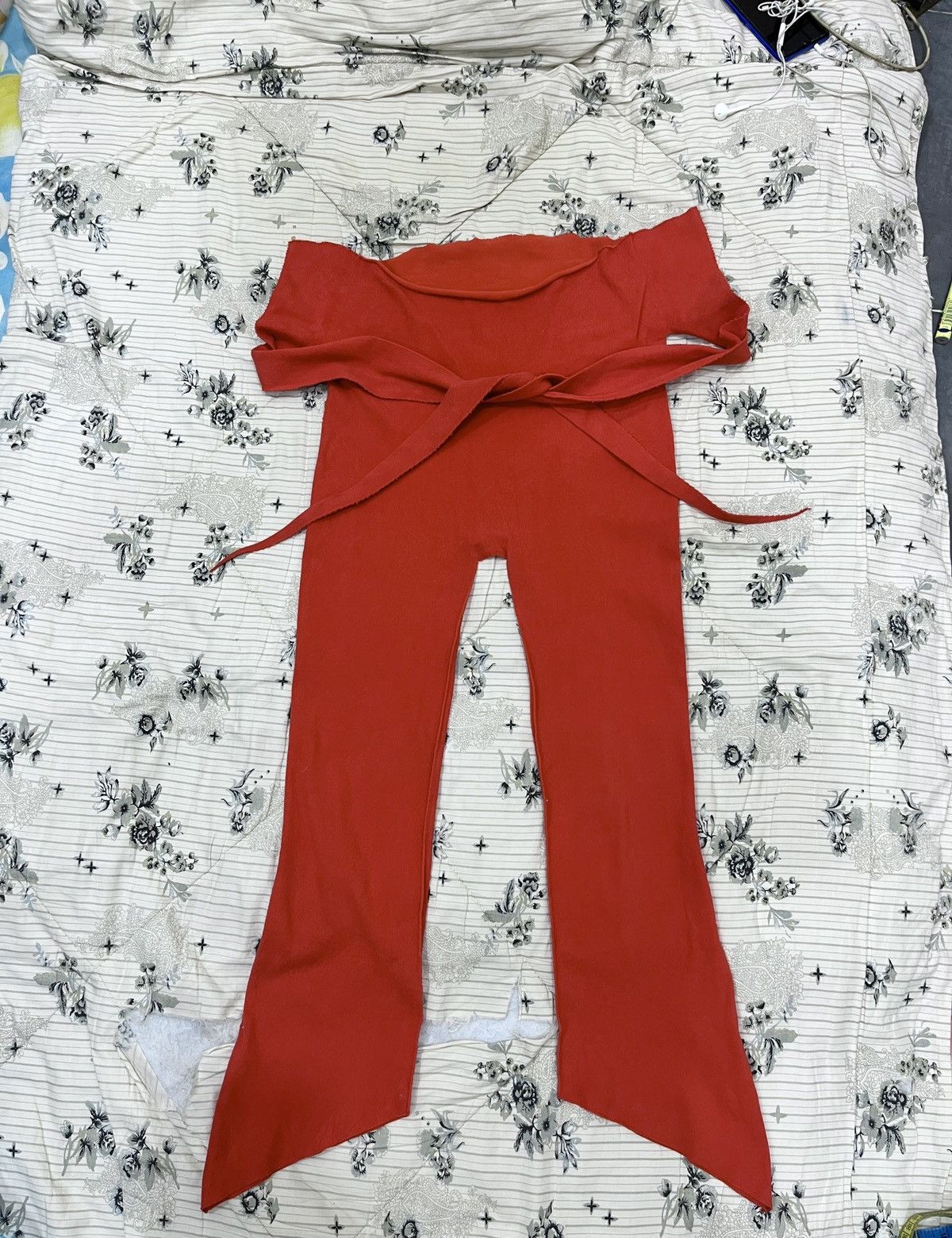 Issey Miyake (Xxx). ISSEY MIYAKE A-POC WRAP WAIST ELASTIC PANTS Size 25" / US 0 / IT 36 - 4 Thumbnail