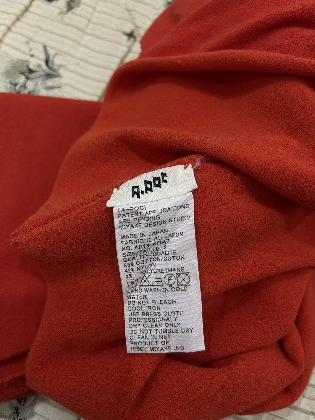 Issey Miyake (Xxx). ISSEY MIYAKE A-POC WRAP WAIST ELASTIC PANTS Size 25" / US 0 / IT 36 - 7 Thumbnail