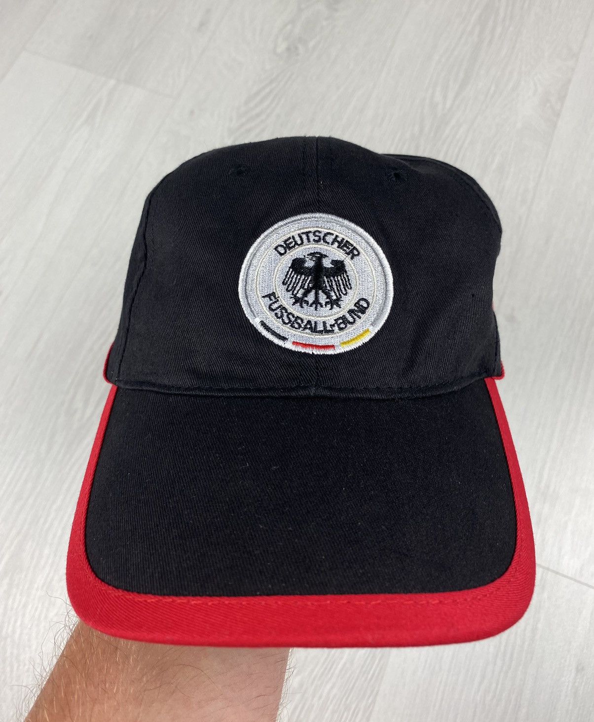 Vintage Vintage Germany Cap Hat Borussia France Italy England Size ONE SIZE - 1 Thumbnail