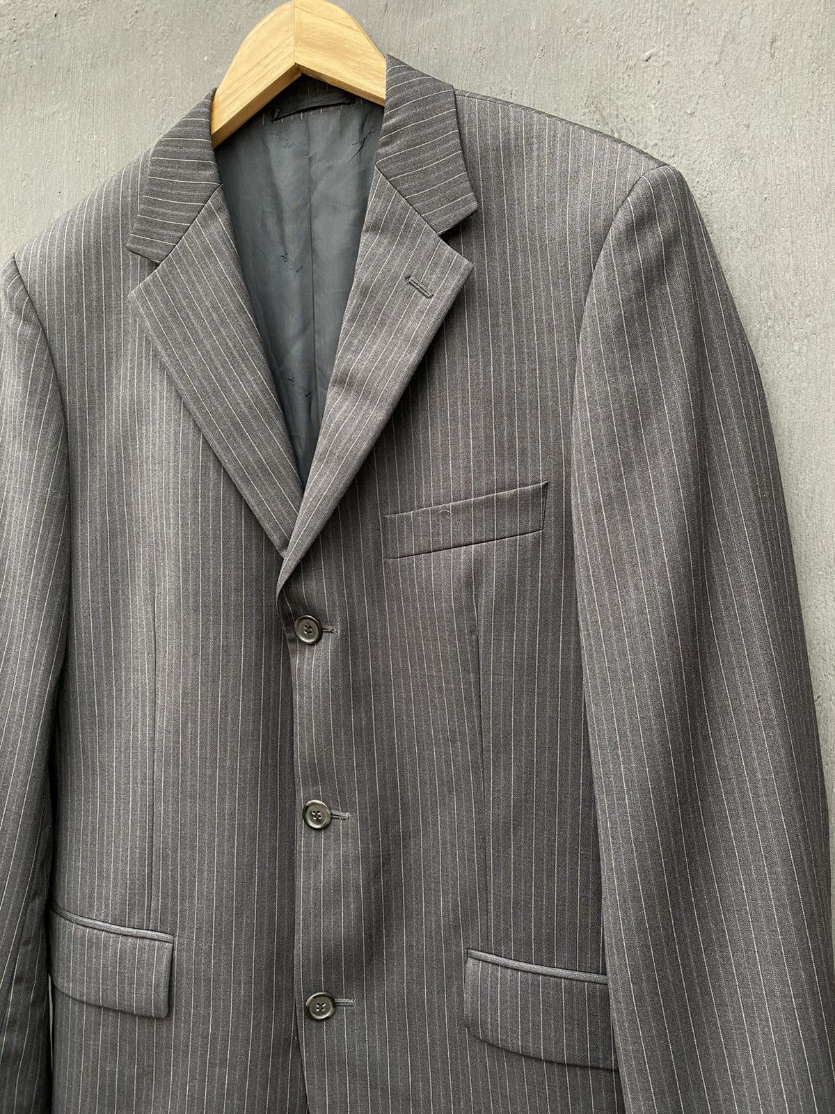 Vintage Yves Saint Laurent Vintage blazer wool jacket size 48R Size 48R - 3 Thumbnail