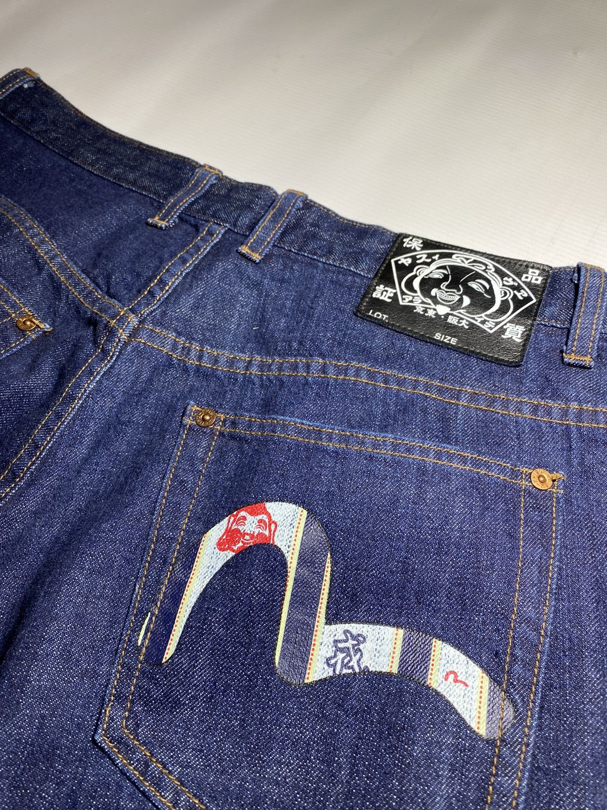 Evisu × Vintage Evisu Rare OKI NI jeans size 34 Size US 34 / EU 50 - 4 Thumbnail