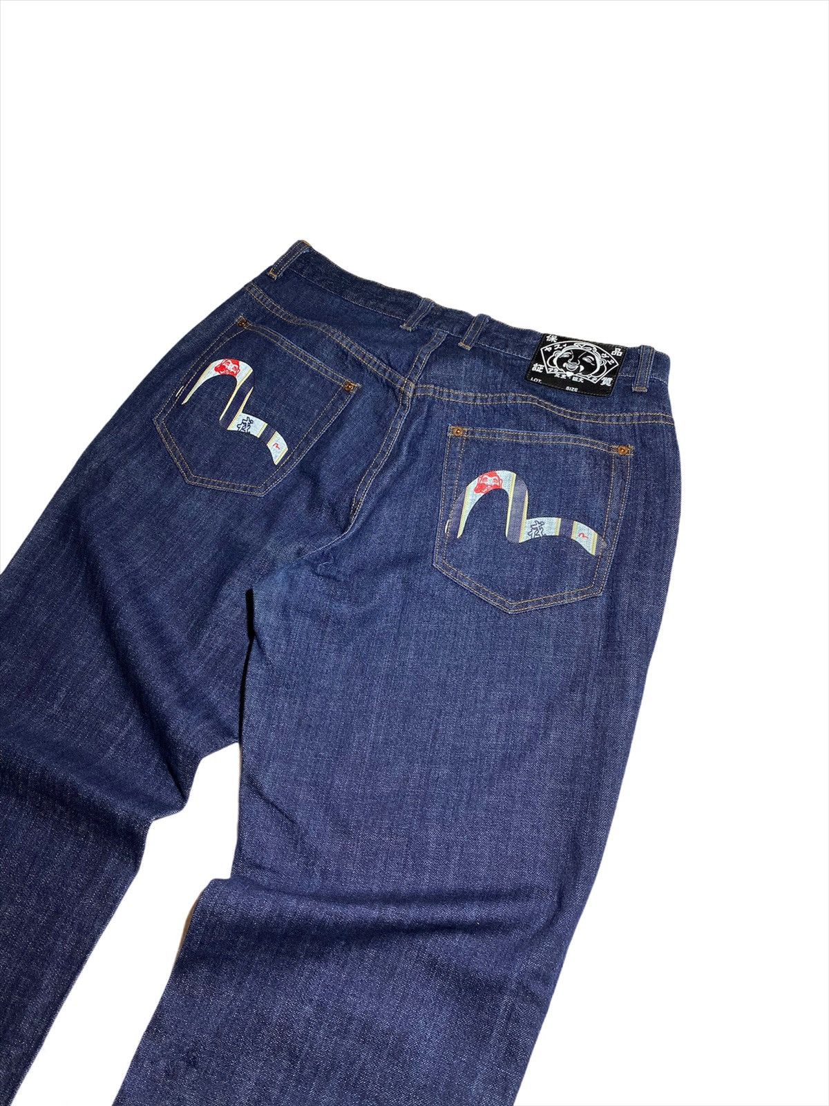 Evisu × Vintage Evisu Rare OKI NI jeans size 34 Size US 34 / EU 50 - 2 Thumbnail