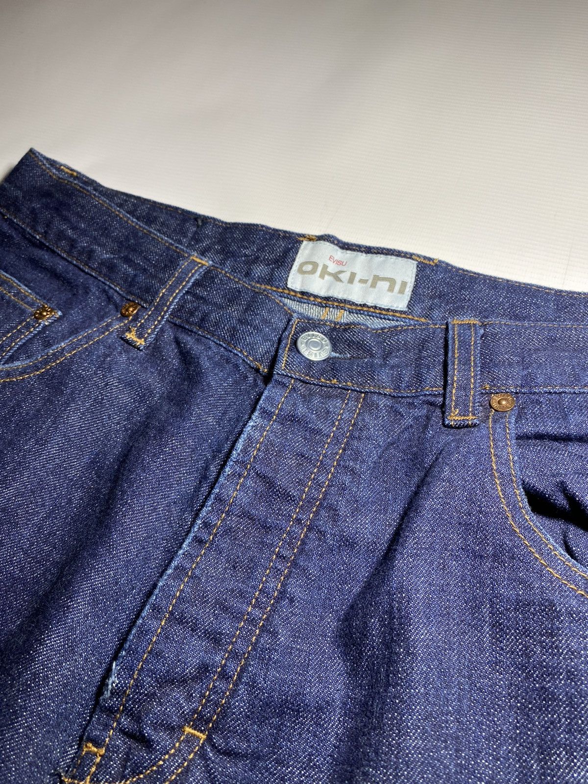 Evisu × Vintage Evisu Rare OKI NI jeans size 34 Size US 34 / EU 50 - 6 Thumbnail