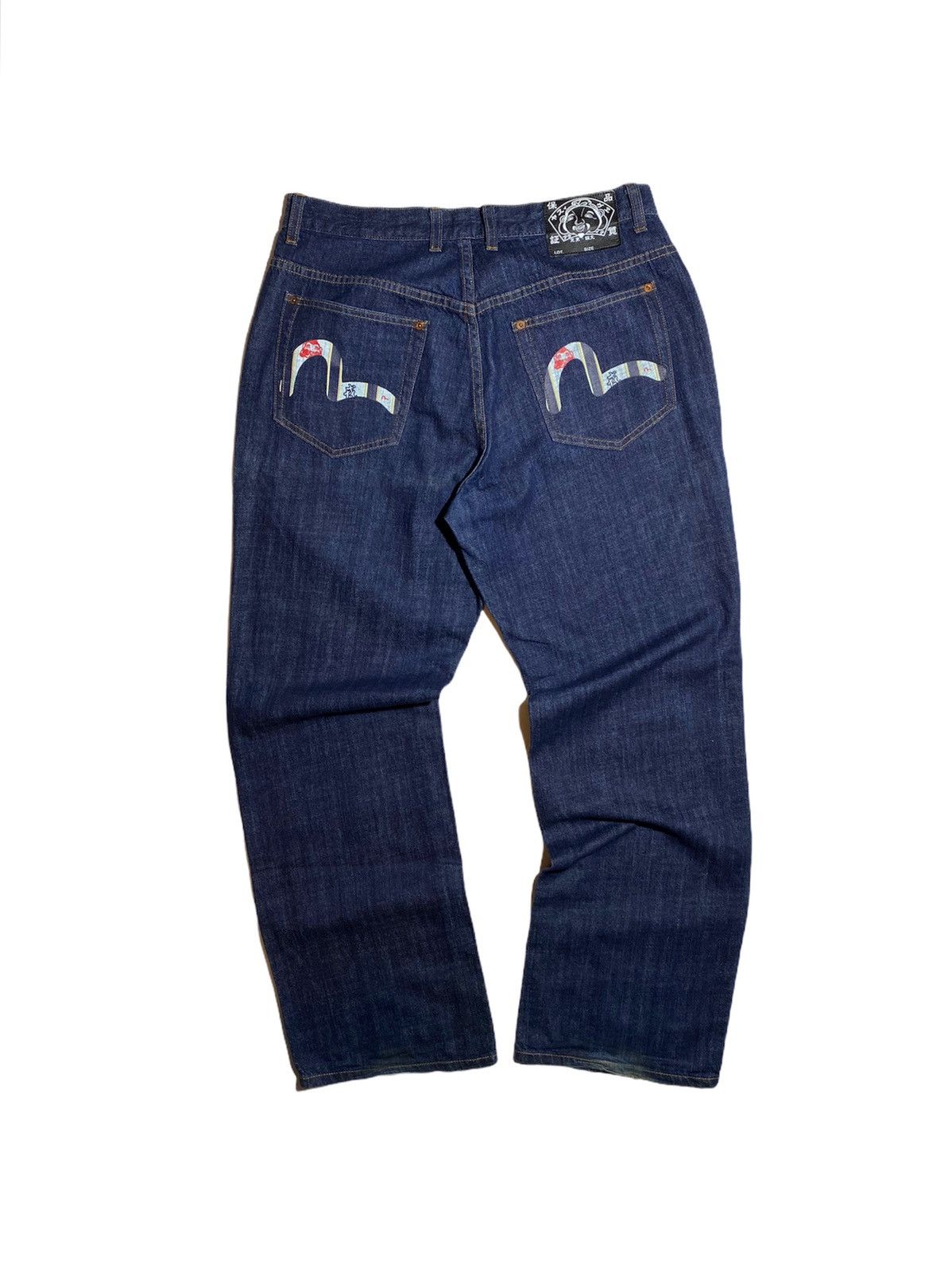Evisu × Vintage Evisu Rare OKI NI jeans size 34 Size US 34 / EU 50 - 1 Thumbnail