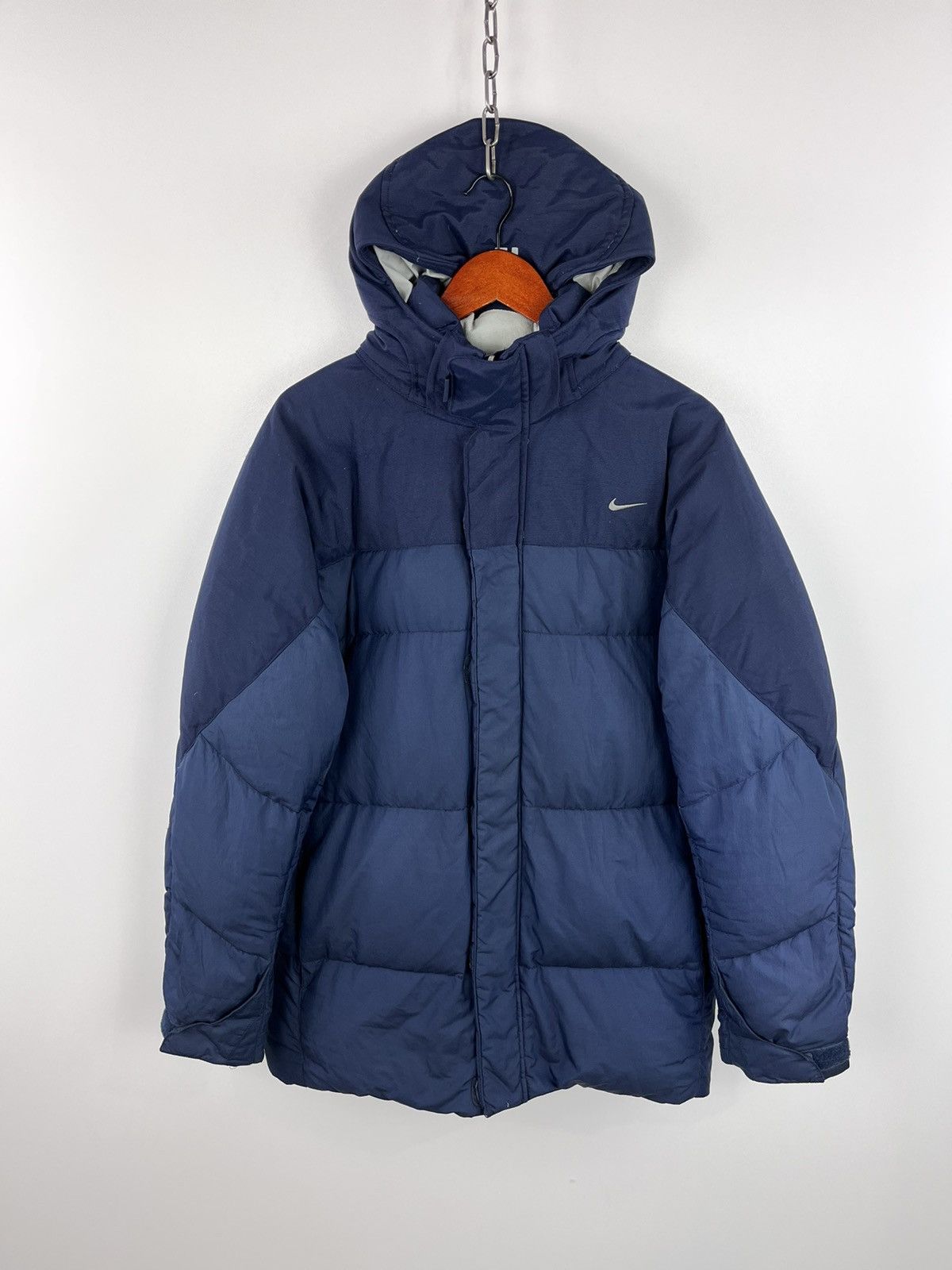 Nike Vintage Nike Puffer Down Jacket Embroidery Small Swoosh Logo Size US M / EU 48-50 / 2 - 1 Thumbnail