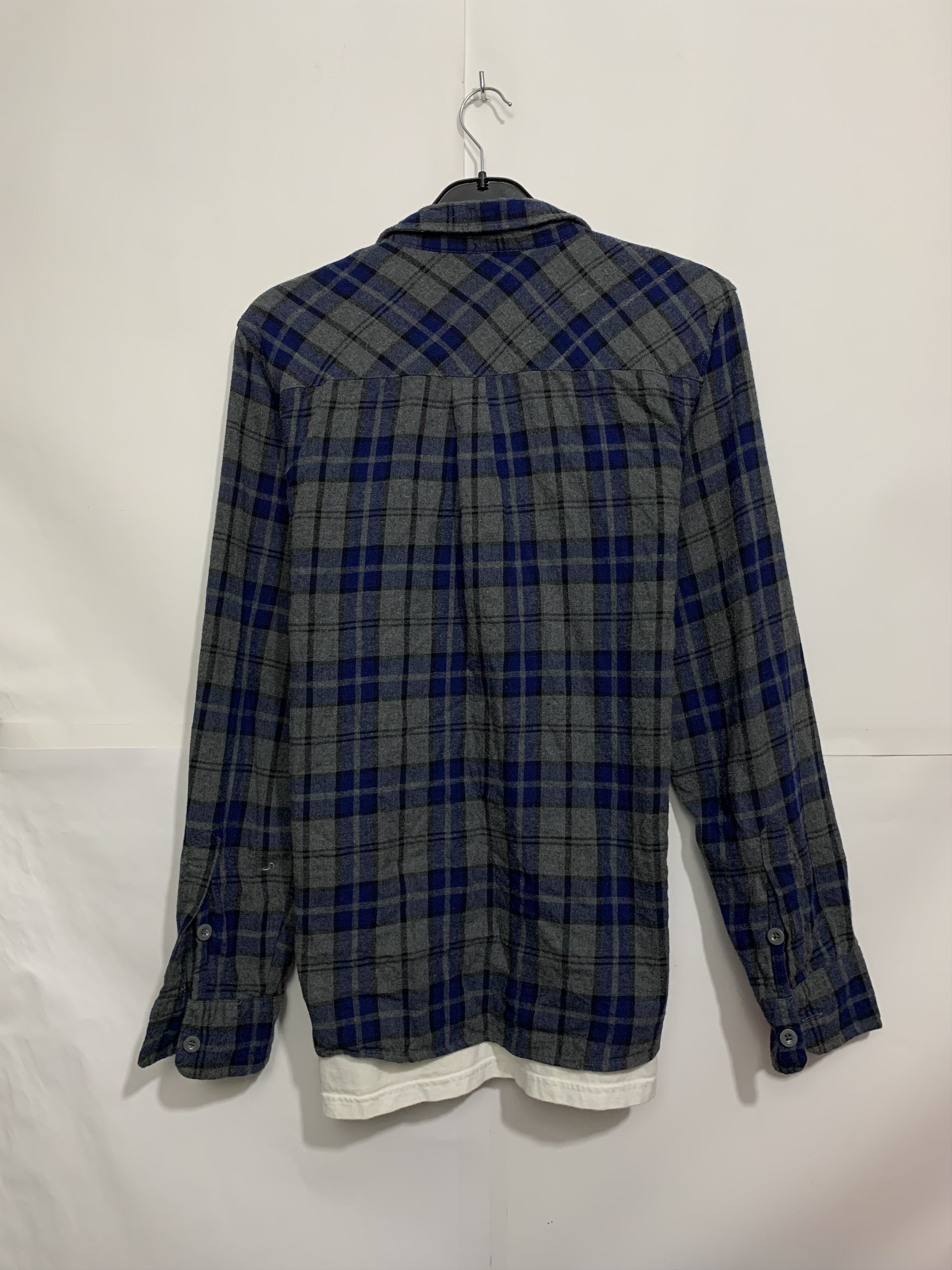 Flannel Vintage Flannel Plaid Shirt Travis style Size US L / EU 52-54 / 3 - 4 Thumbnail