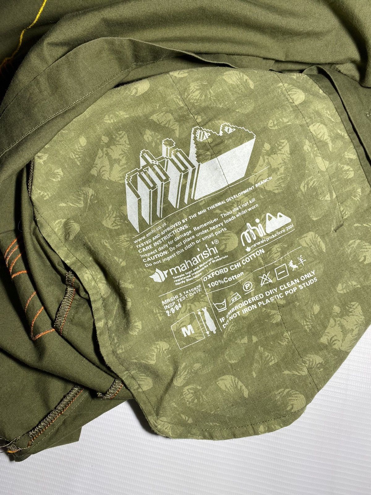 Maharishi Maharishi Vintage khaki olive shirt size L Size US L / EU 52-54 / 3 - 8 Thumbnail