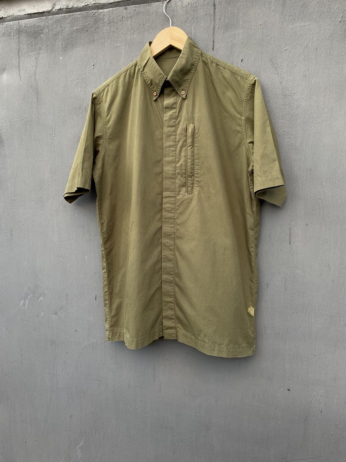 Maharishi Maharishi Vintage khaki olive shirt size L Size US L / EU 52-54 / 3 - 4 Thumbnail
