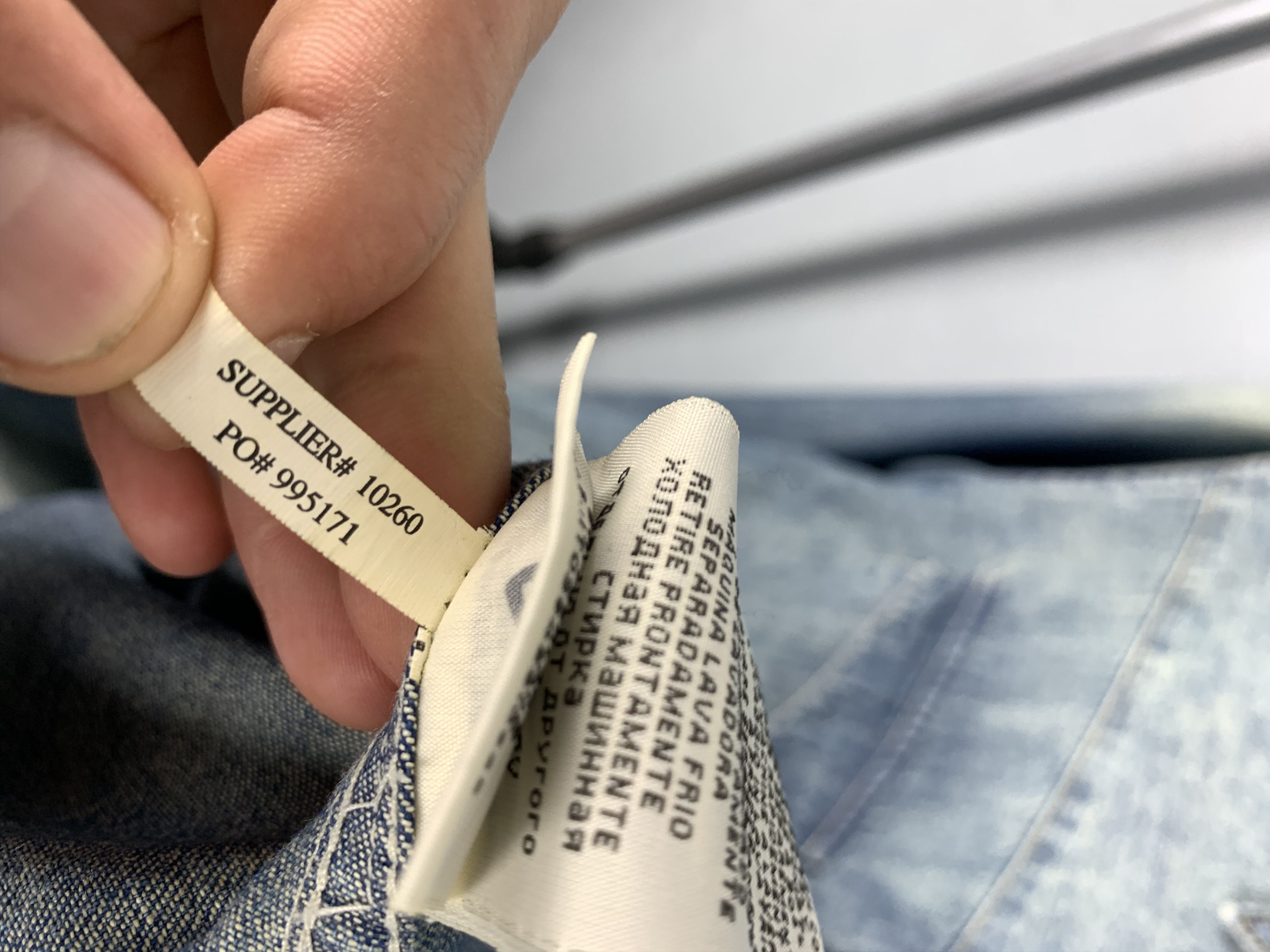 Denim & Supply Ralph Lauren × Polo Ralph Lauren × Vintage Denim And Supply Ralph Lauren Vintage Mens Denim Shirt Size US S / EU 44-46 / 1 - 6 Thumbnail