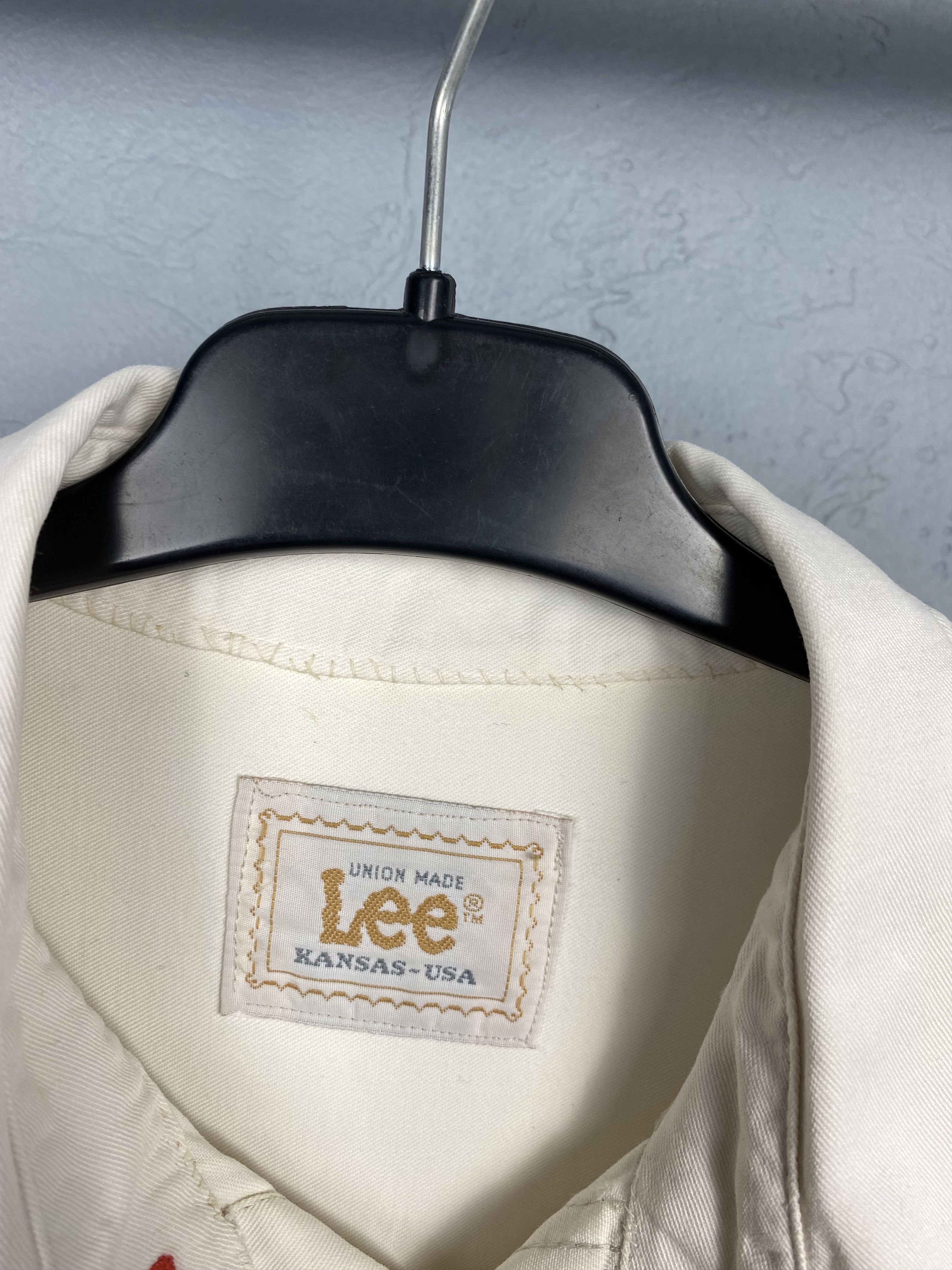 Lee Lee 90s Vintage Mens Denim Shirt Jeans Size US XL / EU 56 / 4 - 4 Thumbnail