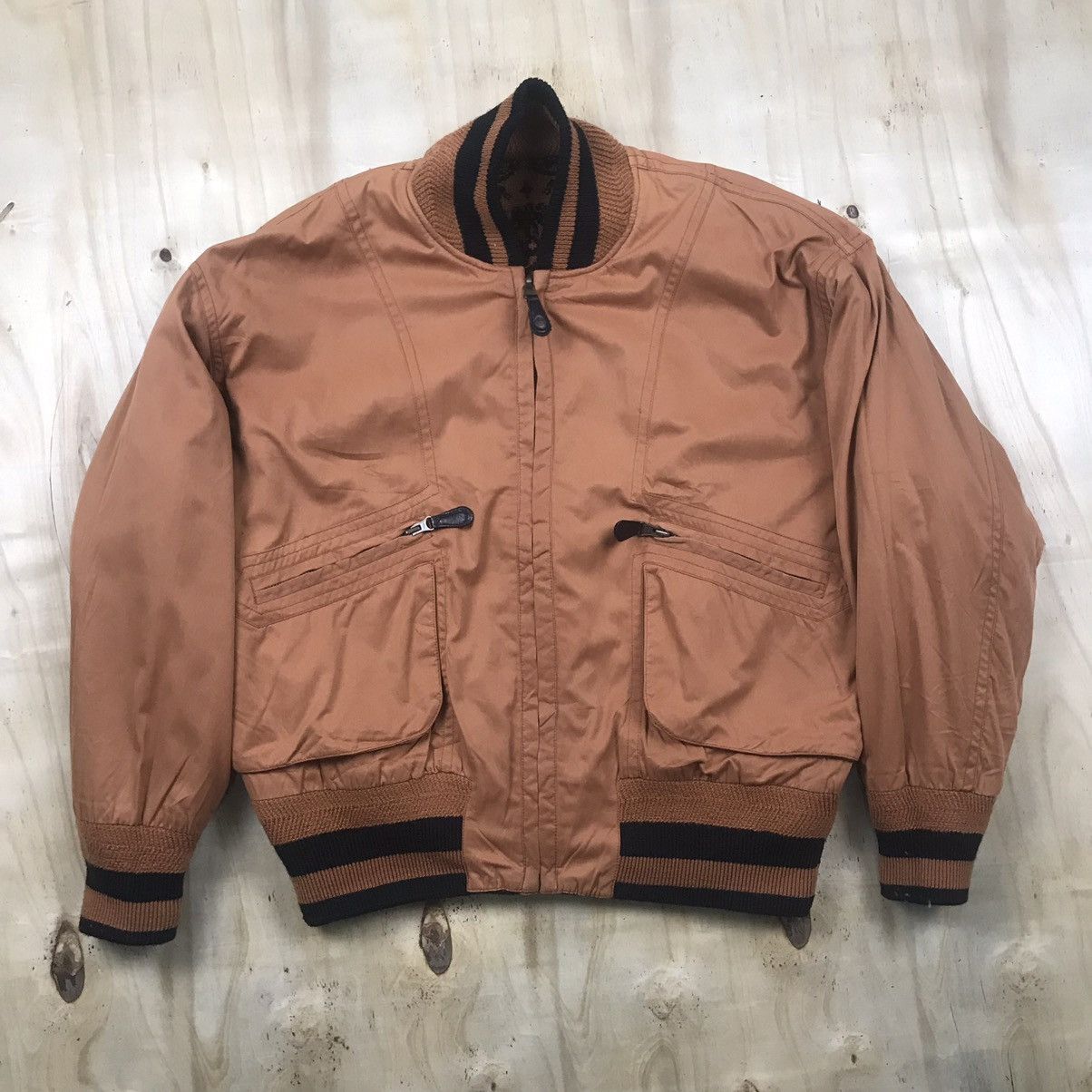 Japanese Brand × Vintage Archive Lui Chantant Damask Print Reversible Cargo Jacket Size US L / EU 52-54 / 3 - 3 Thumbnail
