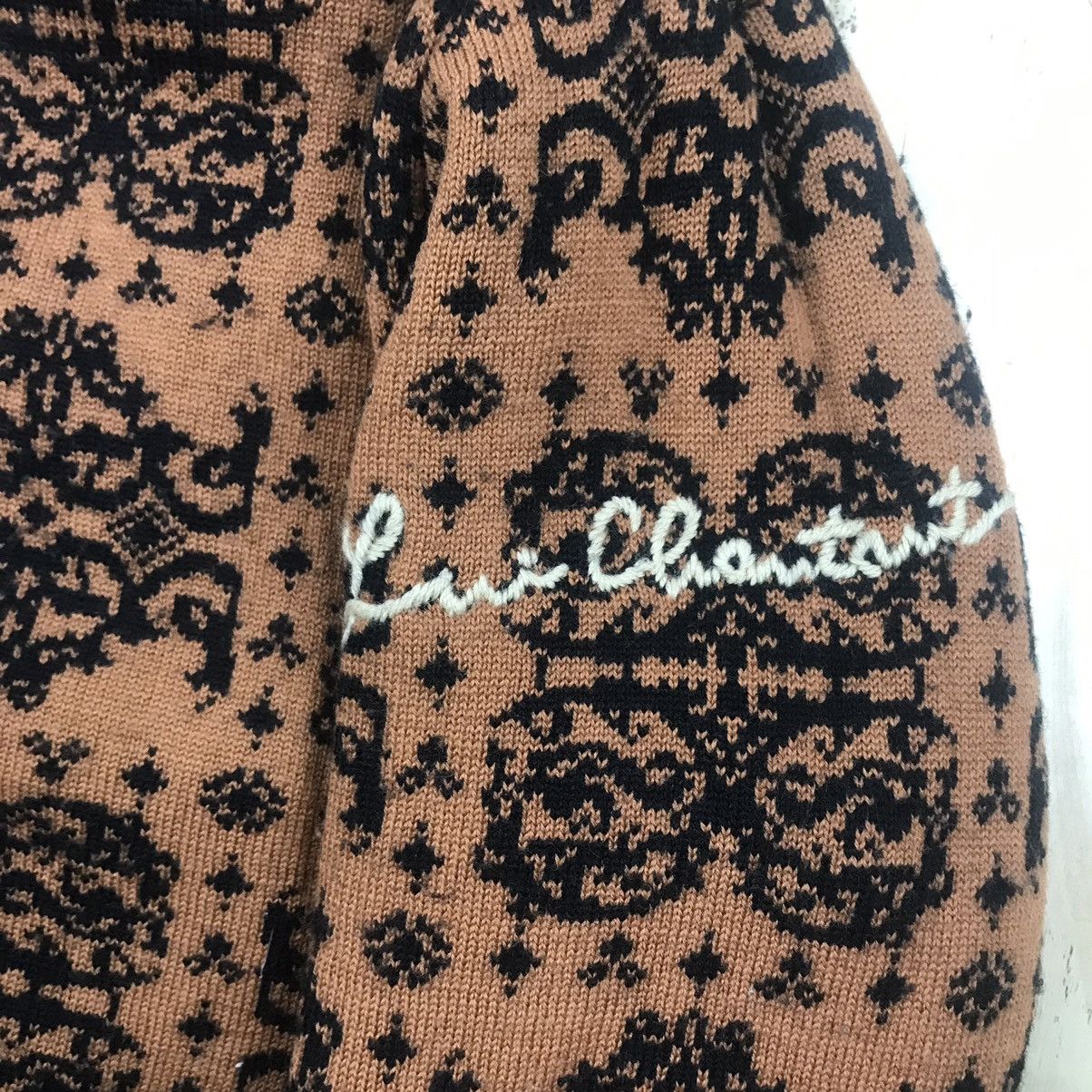 Japanese Brand × Vintage Archive Lui Chantant Damask Print Reversible Cargo Jacket Size US L / EU 52-54 / 3 - 10 Thumbnail