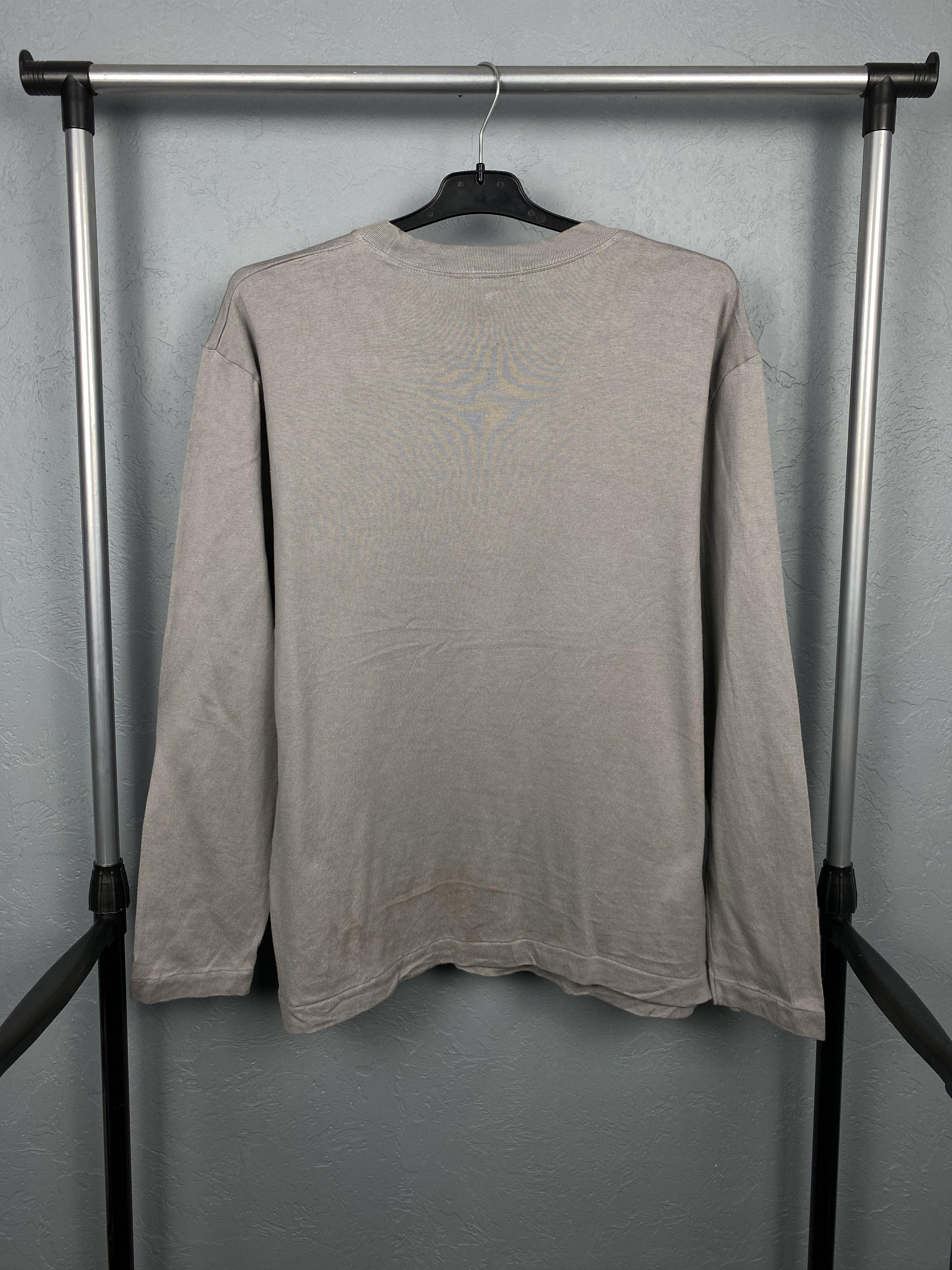 Hiroko Koshino Homme × Japanese Brand × Vintage Hiroko Koshino Homme Vintage Long Sleeve T-Shirt Tee Size US L / EU 52-54 / 3 - 7 Thumbnail