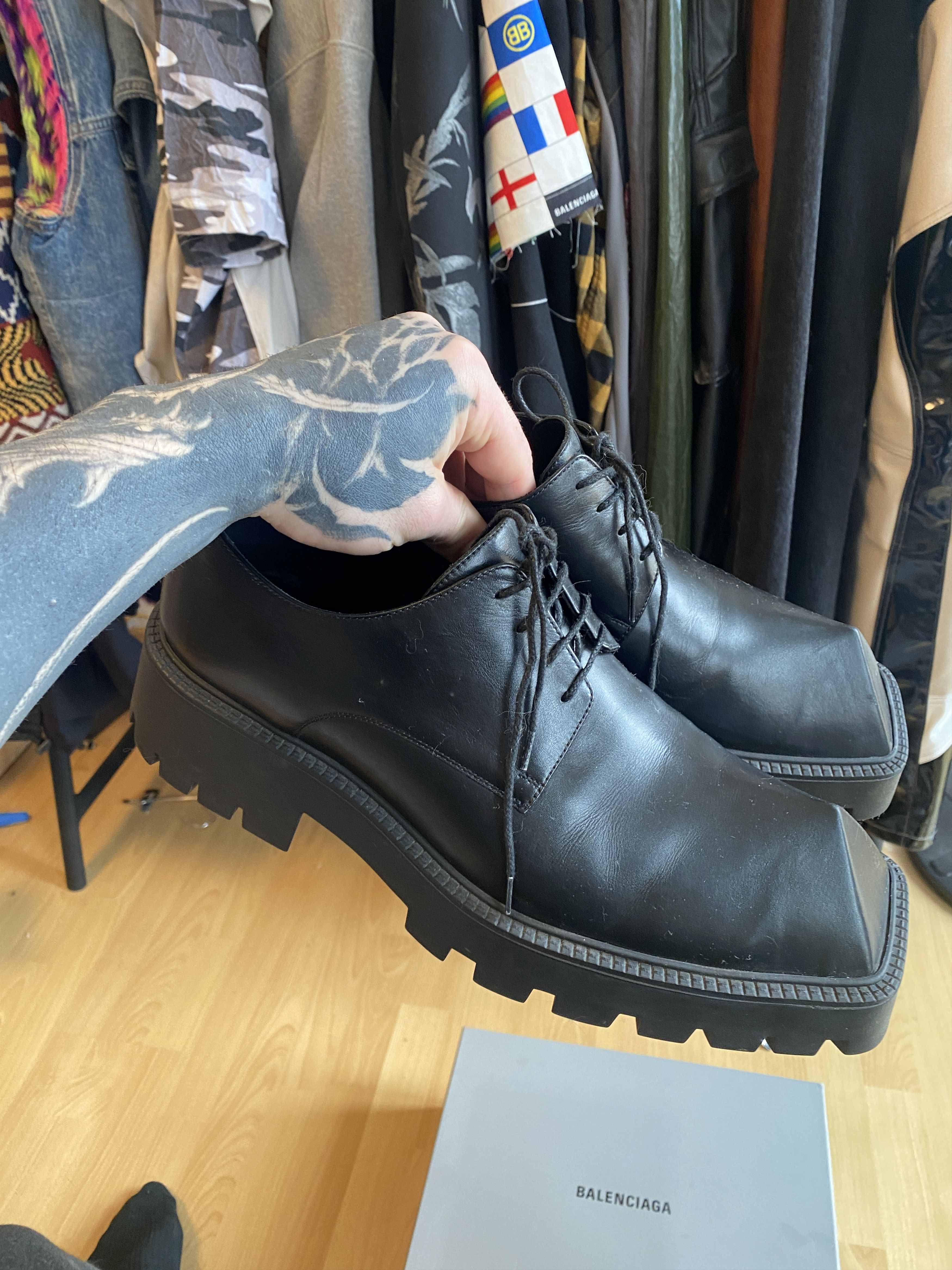 Balenciaga Rhino Derbies | Grailed Balenciaga Rhino Derbies | Grailed