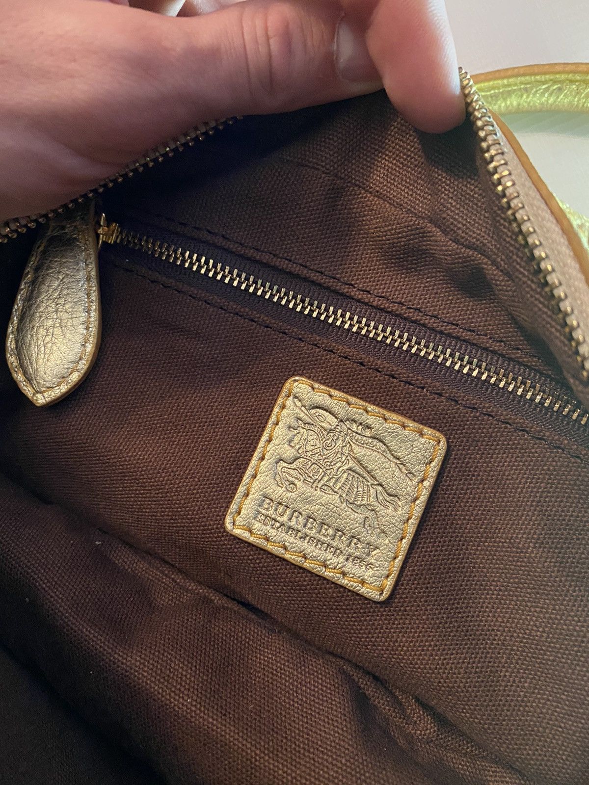 Burberry Burberry vintage prorsum gold bag Size ONE SIZE - 4 Thumbnail