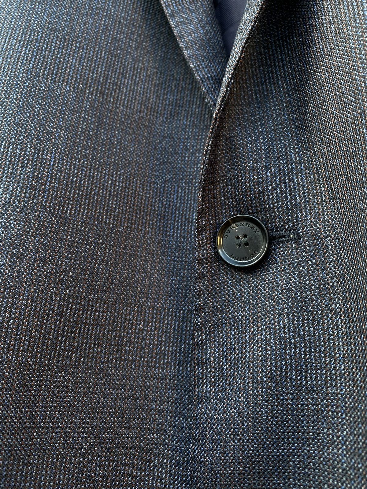 Burberry Burberry milbury navy wool blazer jacket size 56R Size 50R - 4 Thumbnail