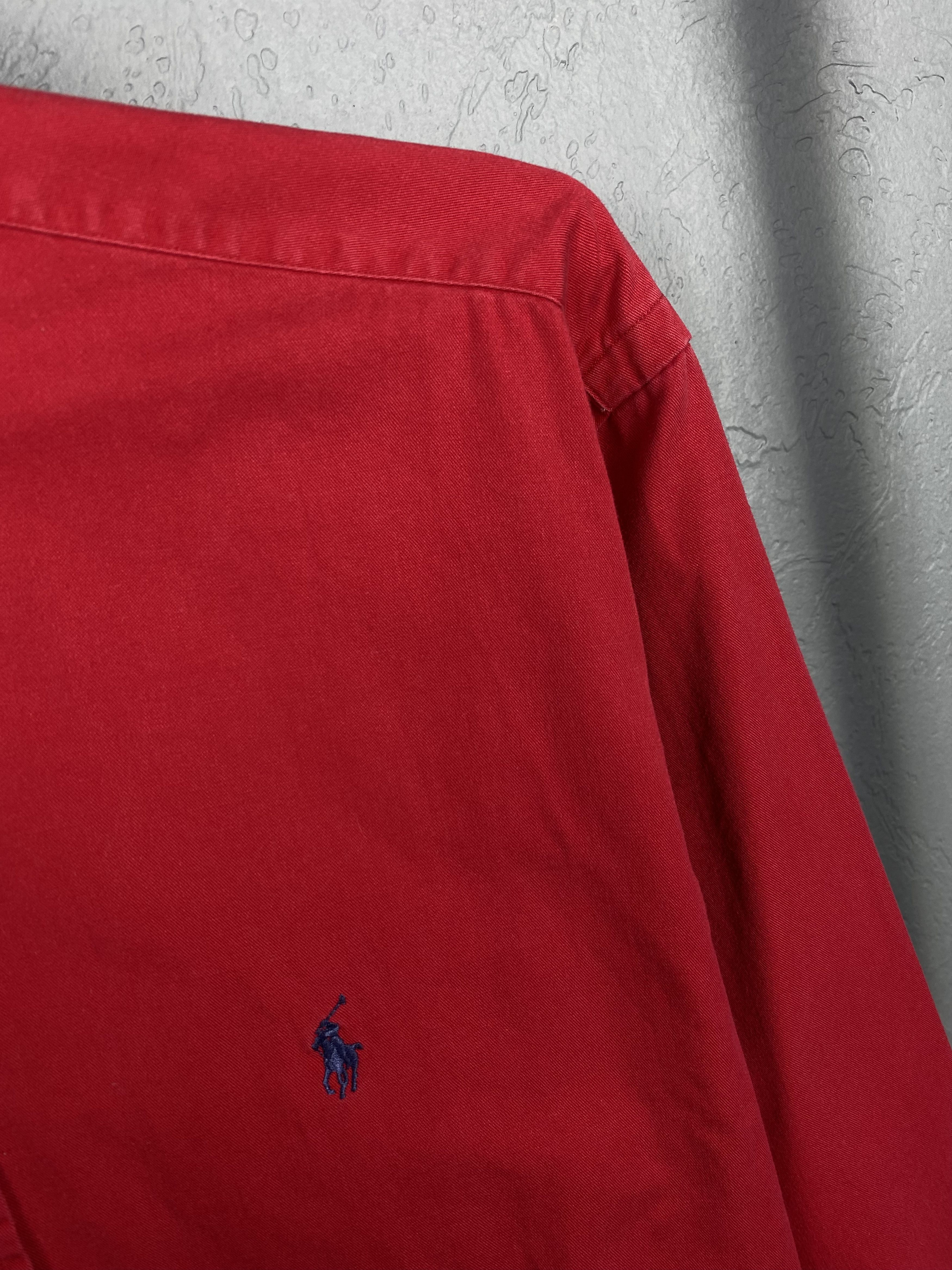 Polo Ralph Lauren Polo Ralph Lauren Heavy Cotton Long Sleeve Shirt Size US S / EU 44-46 / 1 - 3 Thumbnail