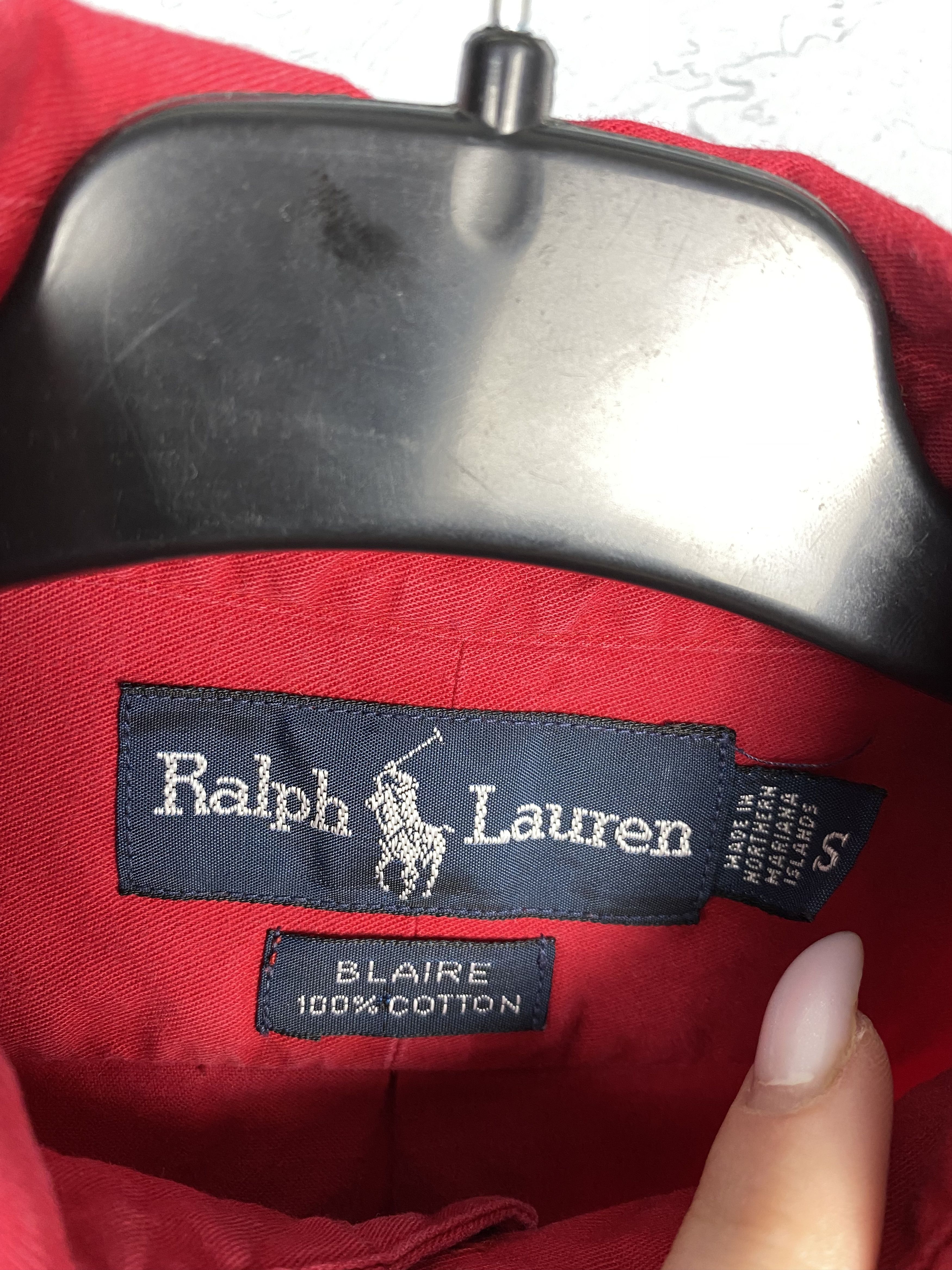 Polo Ralph Lauren Polo Ralph Lauren Heavy Cotton Long Sleeve Shirt Size US S / EU 44-46 / 1 - 4 Thumbnail