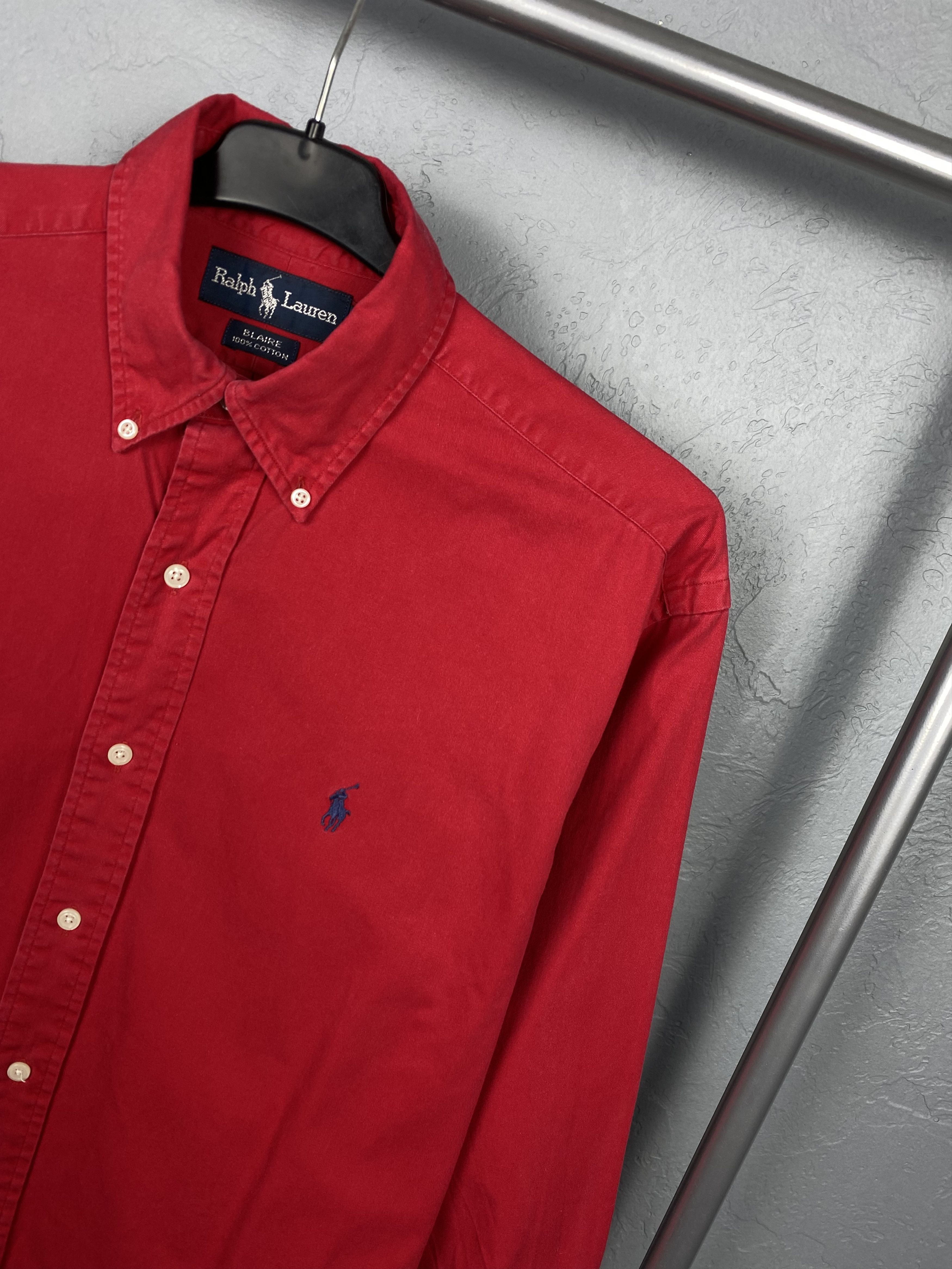 Polo Ralph Lauren Polo Ralph Lauren Heavy Cotton Long Sleeve Shirt Size US S / EU 44-46 / 1 - 2 Thumbnail