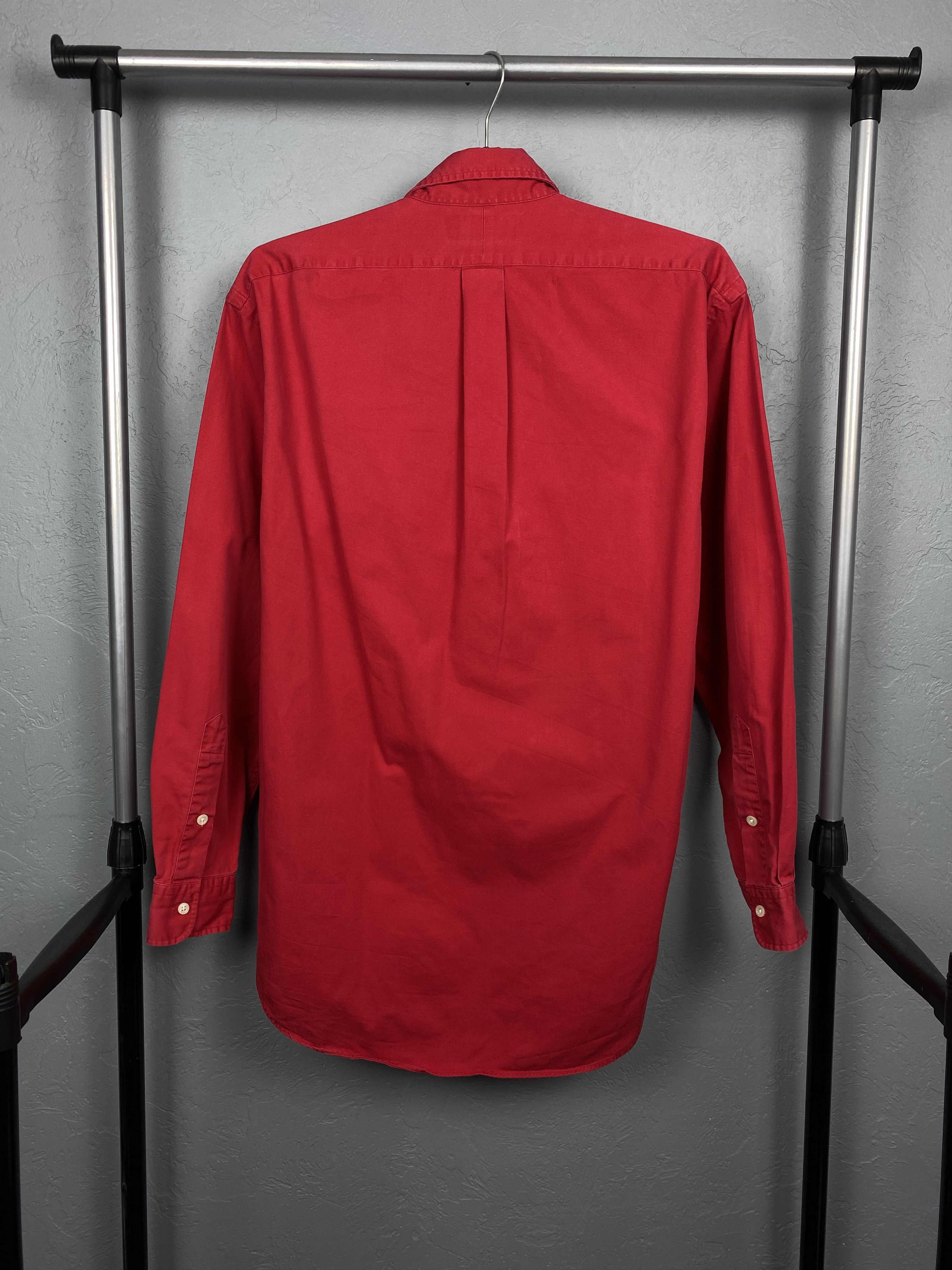 Polo Ralph Lauren Polo Ralph Lauren Heavy Cotton Long Sleeve Shirt Size US S / EU 44-46 / 1 - 7 Thumbnail