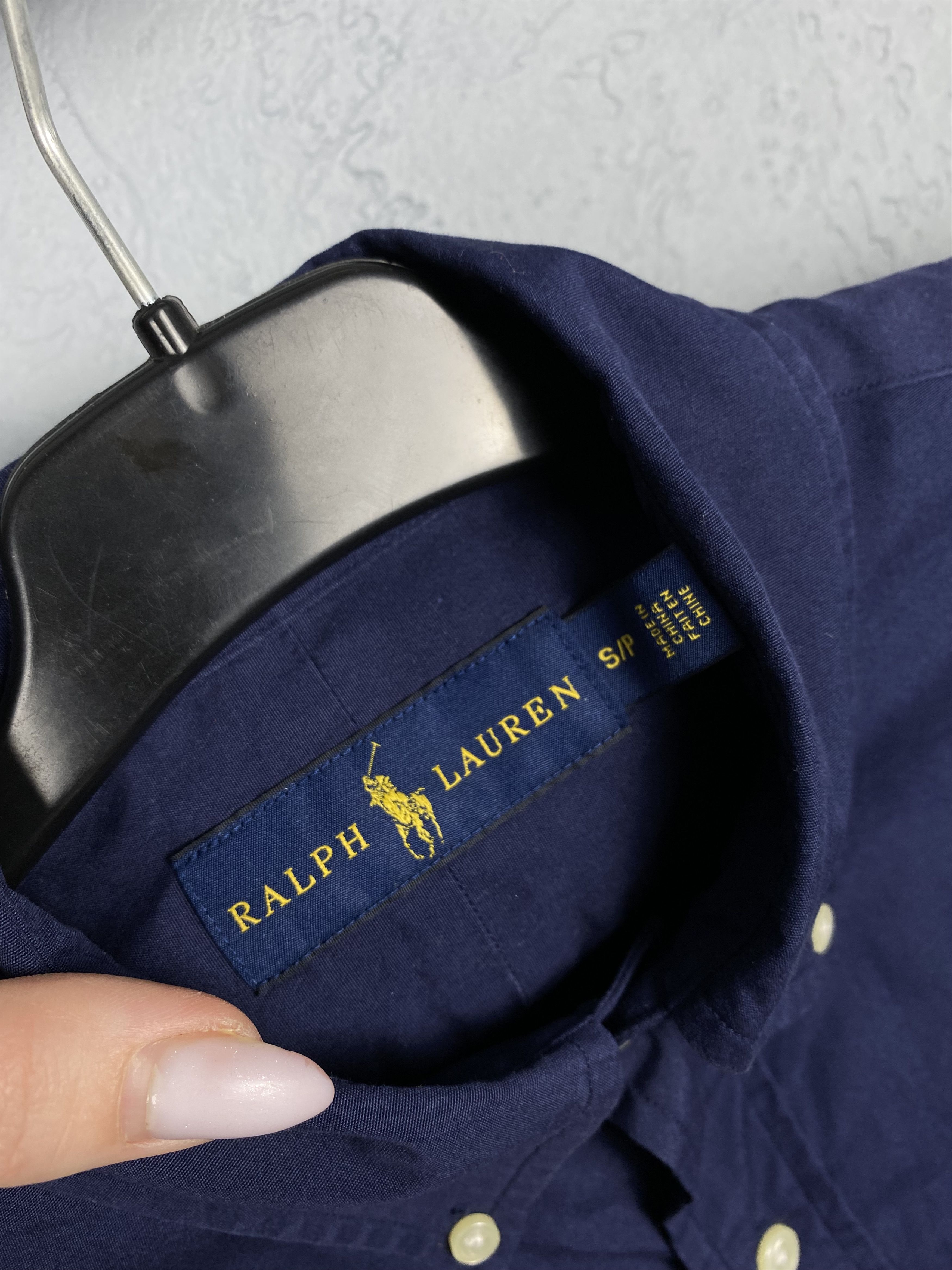 Polo Ralph Lauren Polo Ralph Lauren Mens Long Sleeve Shirt Size US S / EU 44-46 / 1 - 4 Thumbnail