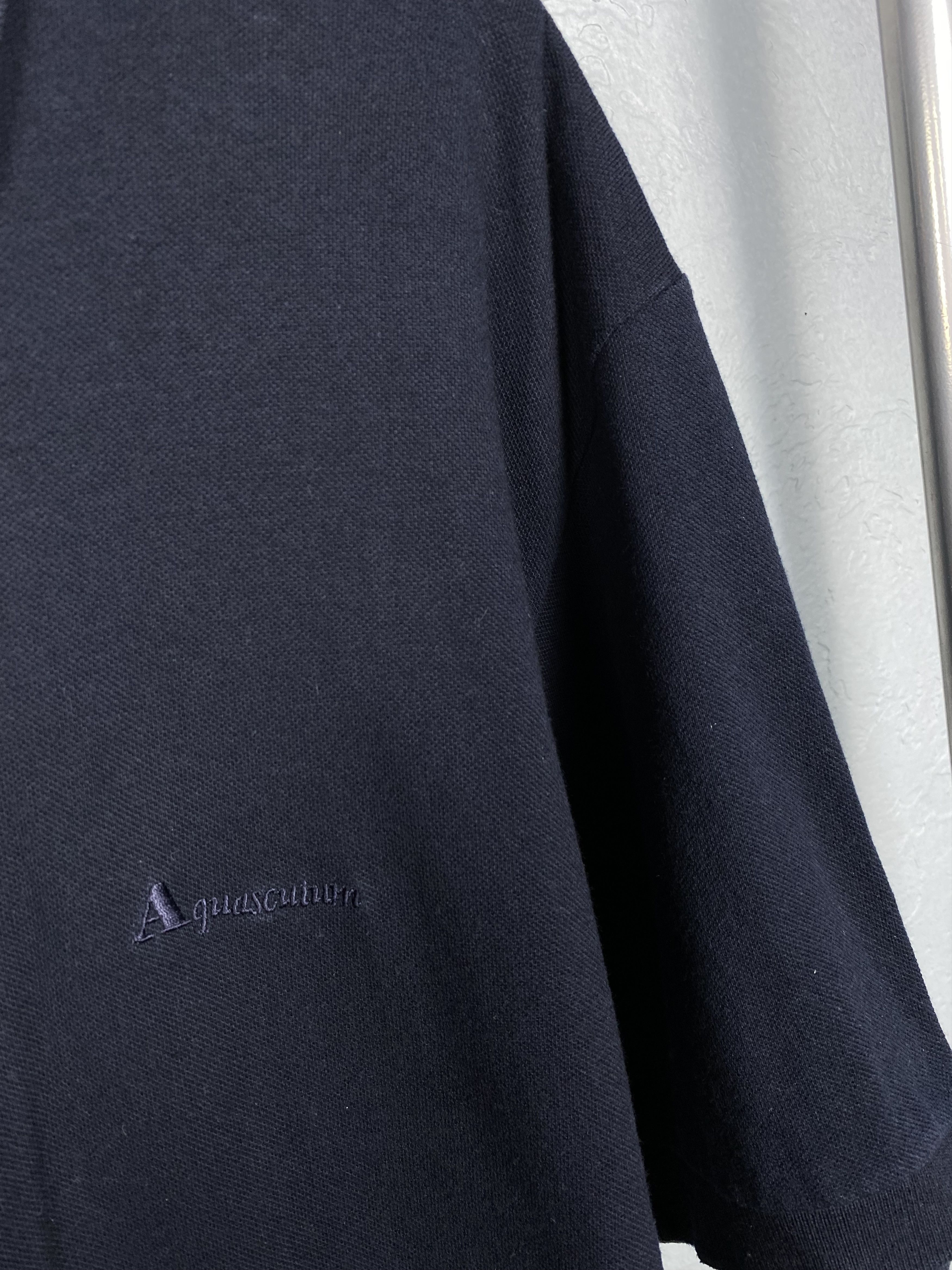 Aquascutum Aquascutum 90s Vintage Mens Polo Shirt Tee Size US L / EU 52-54 / 3 - 3 Thumbnail