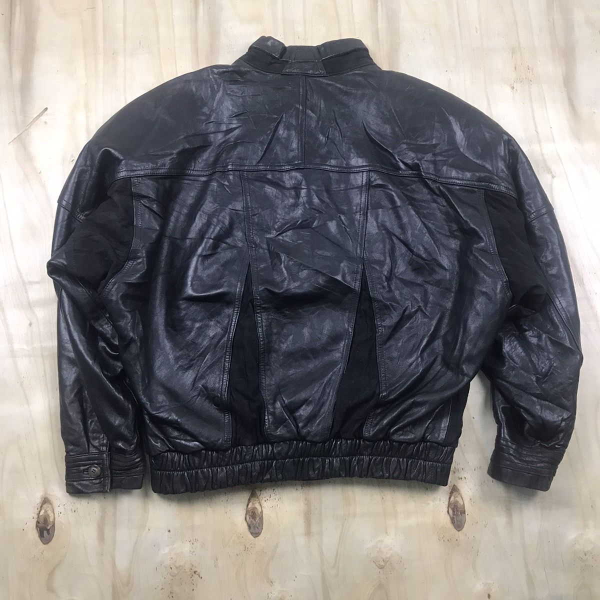 Japanese Brand × Vintage Vintage Focardi Italy Mixed Hybrid Leather/Suede Jacket Size US L / EU 52-54 / 3 - 11 Thumbnail