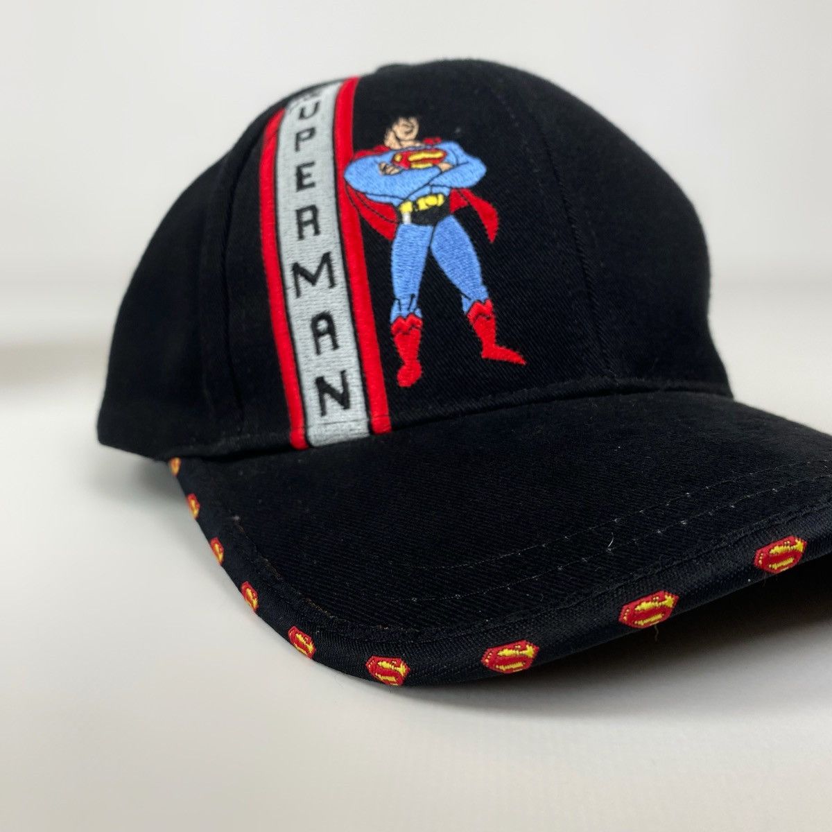 DC Comics × Vintage × Warner Bros 1999 Vintage DC Comics Superman Cap Size ONE SIZE - 2 Thumbnail