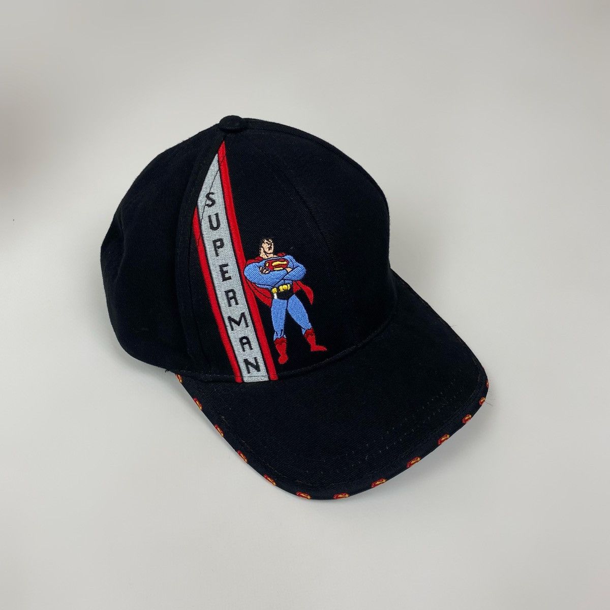 DC Comics × Vintage × Warner Bros 1999 Vintage DC Comics Superman Cap Size ONE SIZE - 1 Thumbnail
