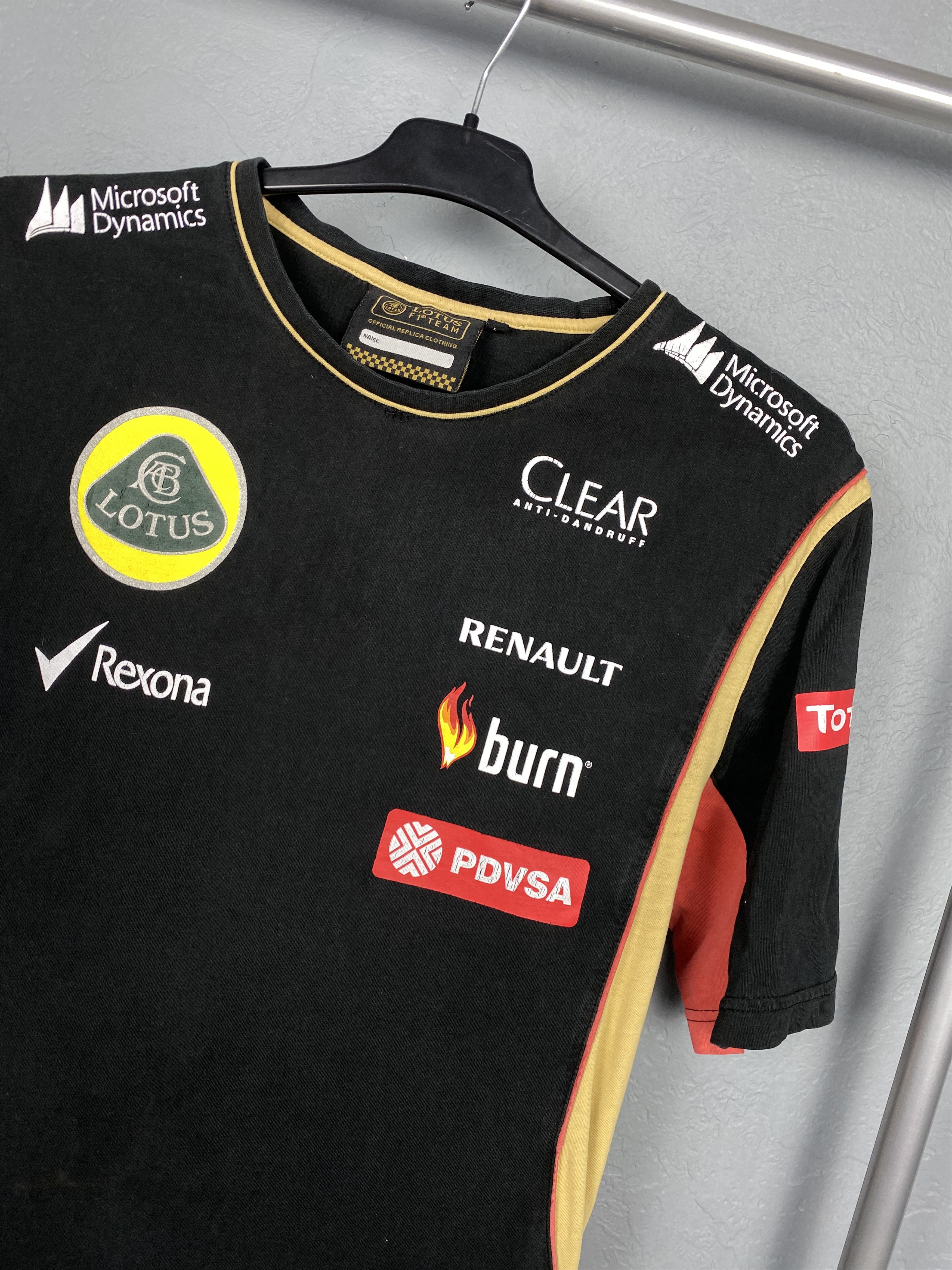 Formula 1 Lotus Racing Team Vintage Faded T-Shirt Tee Size US L / EU 52-54 / 3 - 2 Thumbnail