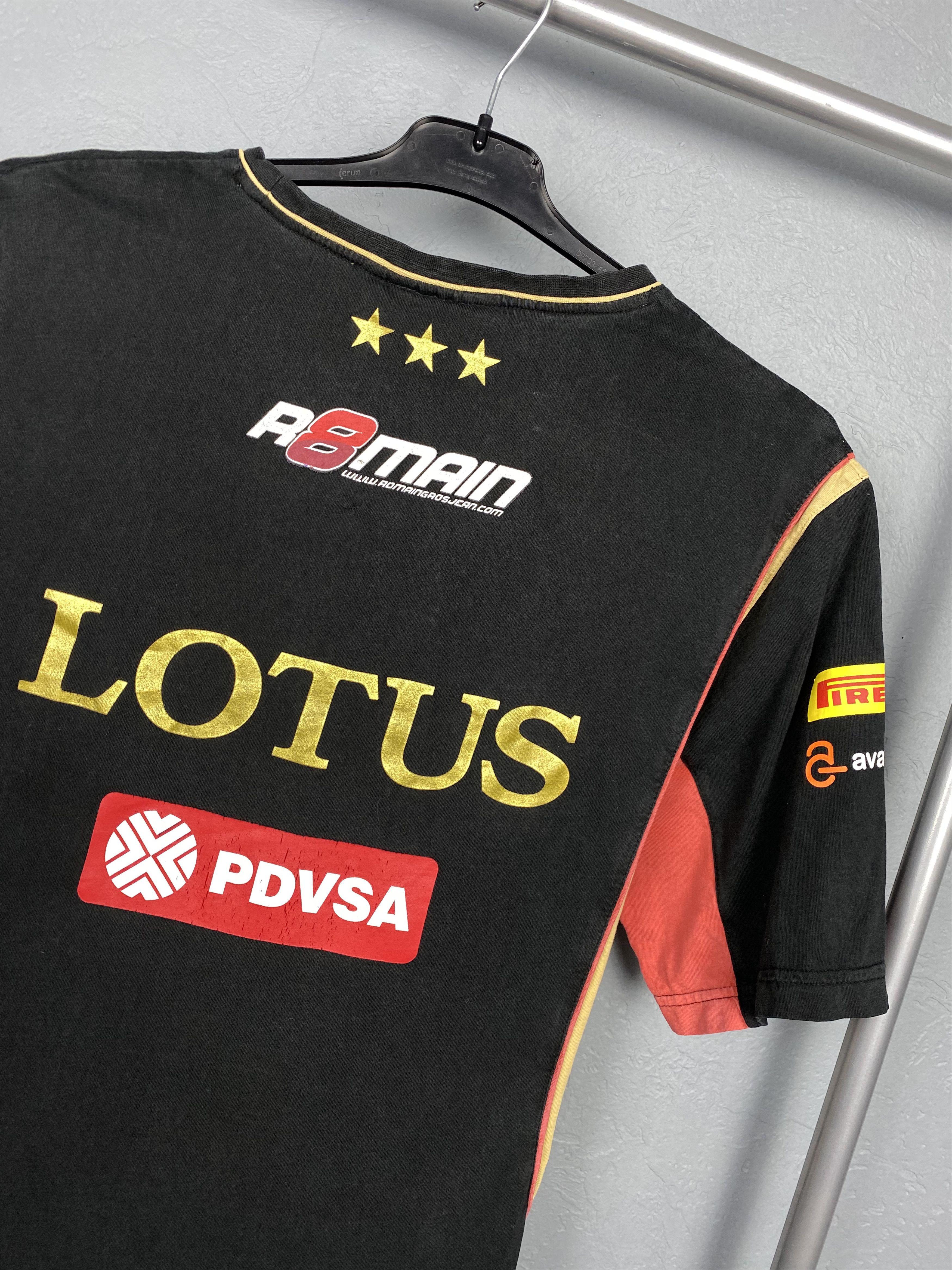 Formula 1 Lotus Racing Team Vintage Faded T-Shirt Tee Size US L / EU 52-54 / 3 - 12 Thumbnail