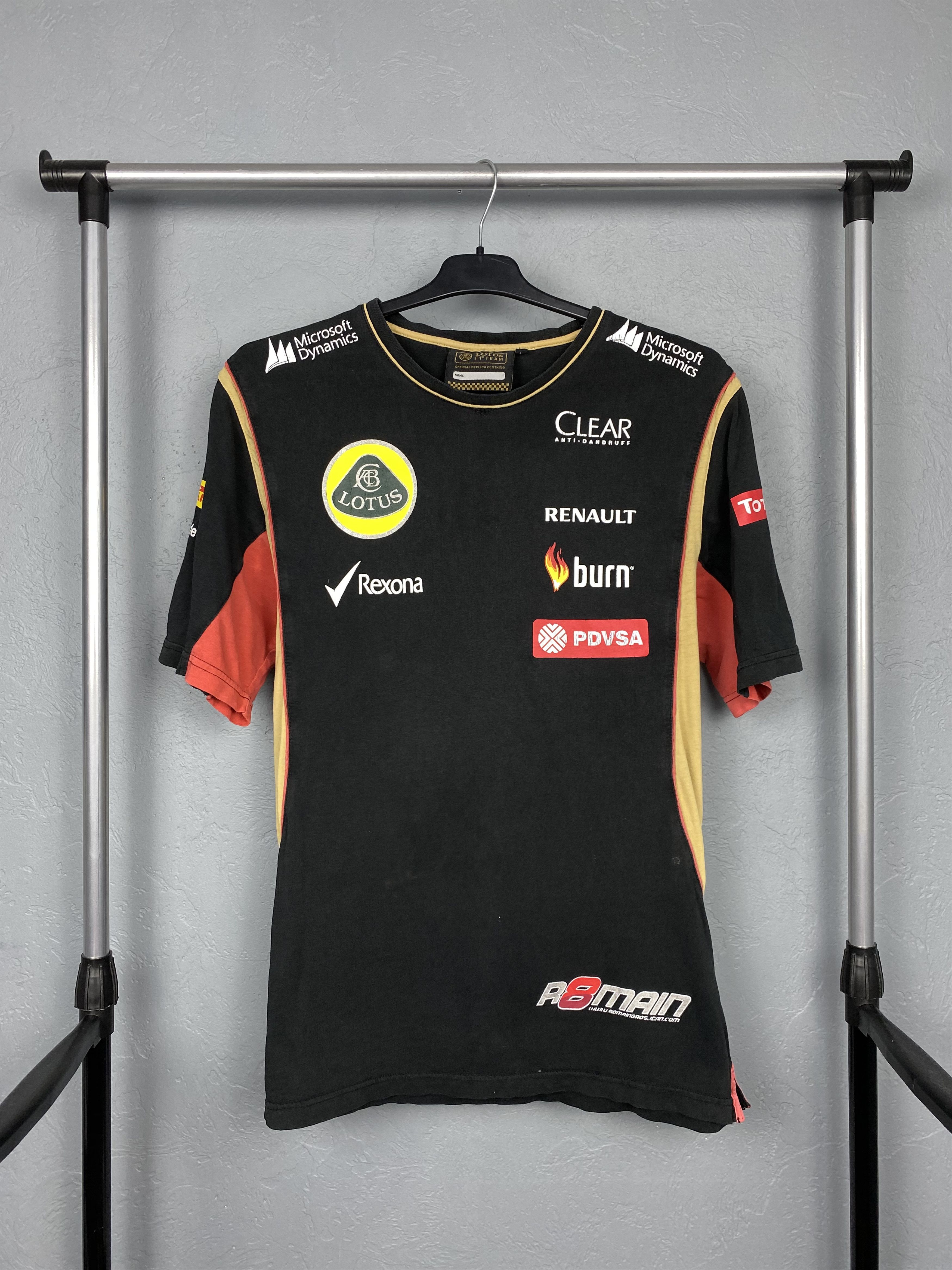 Formula 1 Lotus Racing Team Vintage Faded T-Shirt Tee Size US L / EU 52-54 / 3 - 1 Thumbnail