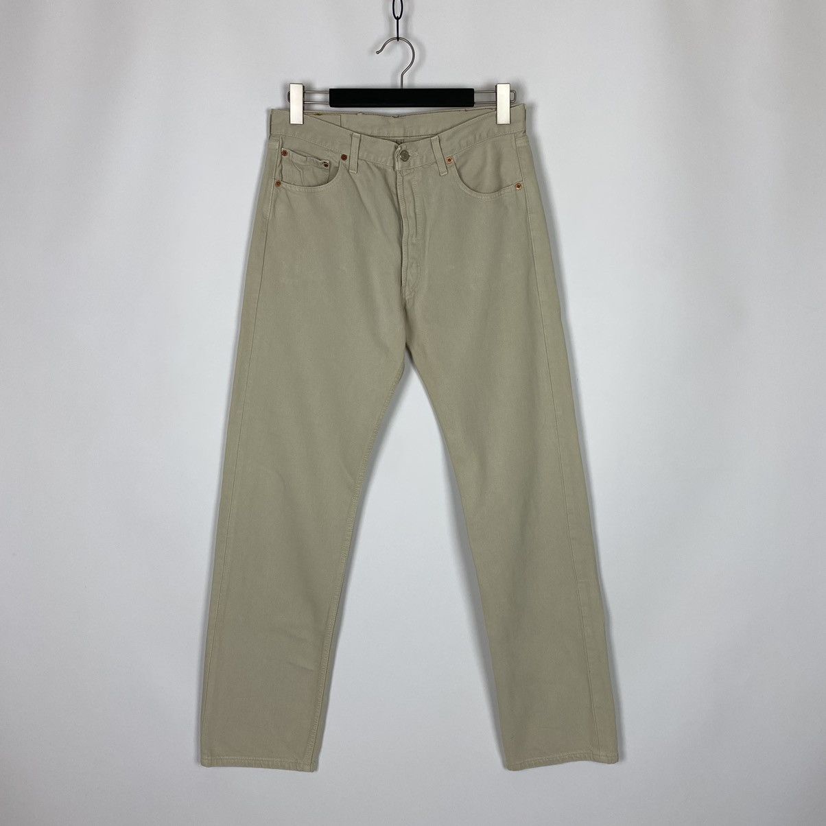 Levi's Vintage Clothing 90’s Vintage Levi’s 501 Denim Jeans 34x34 Size US 34 / EU 50 - 3 Thumbnail
