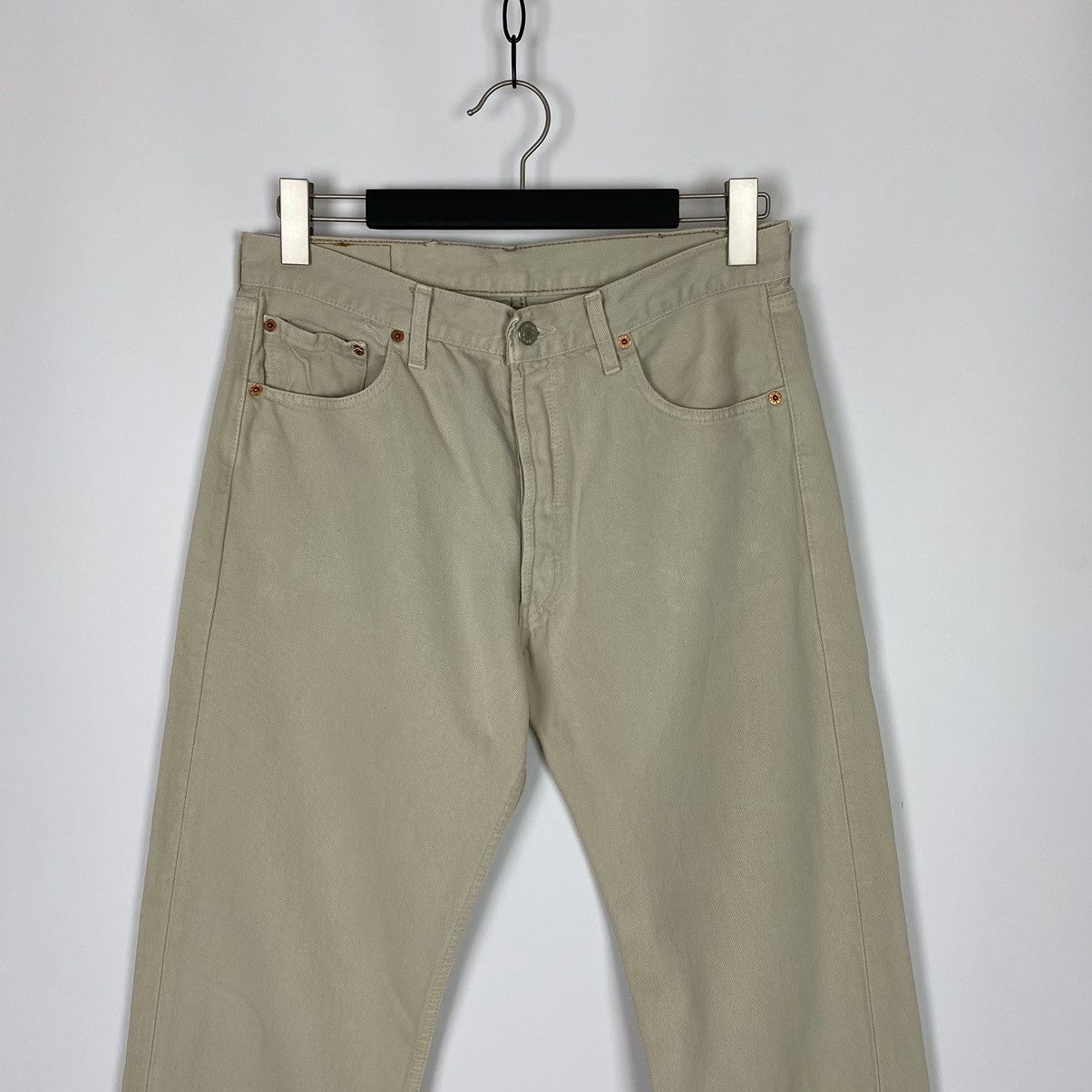 Levi's Vintage Clothing 90’s Vintage Levi’s 501 Denim Jeans 34x34 Size US 34 / EU 50 - 4 Thumbnail