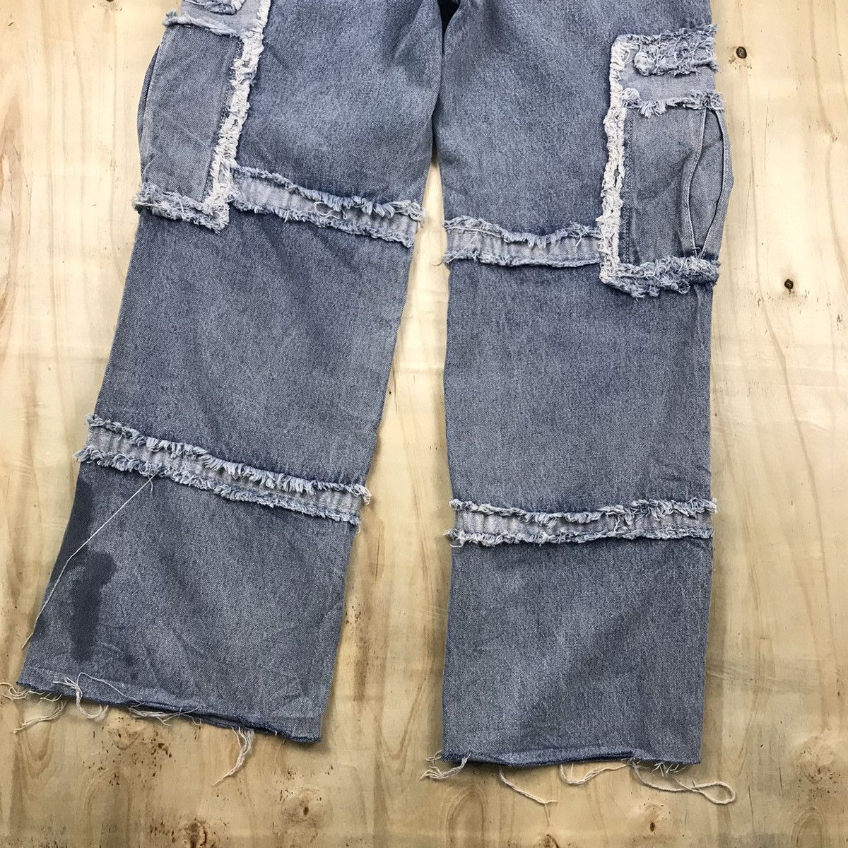 Japanese Brand × Vintage Vintage Shein Hagi Fringe Cargo Pants Size US 29 - 8 Thumbnail
