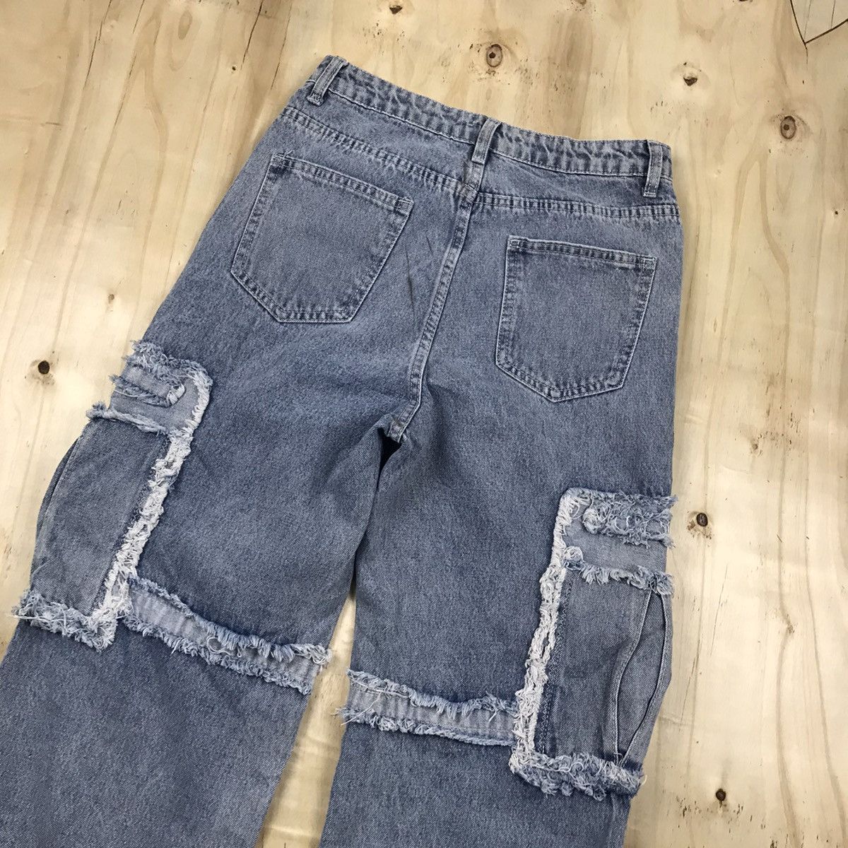 Japanese Brand × Vintage Vintage Shein Hagi Fringe Cargo Pants Size US 29 - 7 Thumbnail