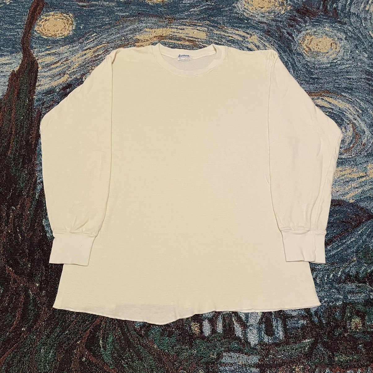 Vintage Vintage 80’s Duofold Thermal Long Sleeve Size US XL / EU 56 / 4 - 1 Thumbnail