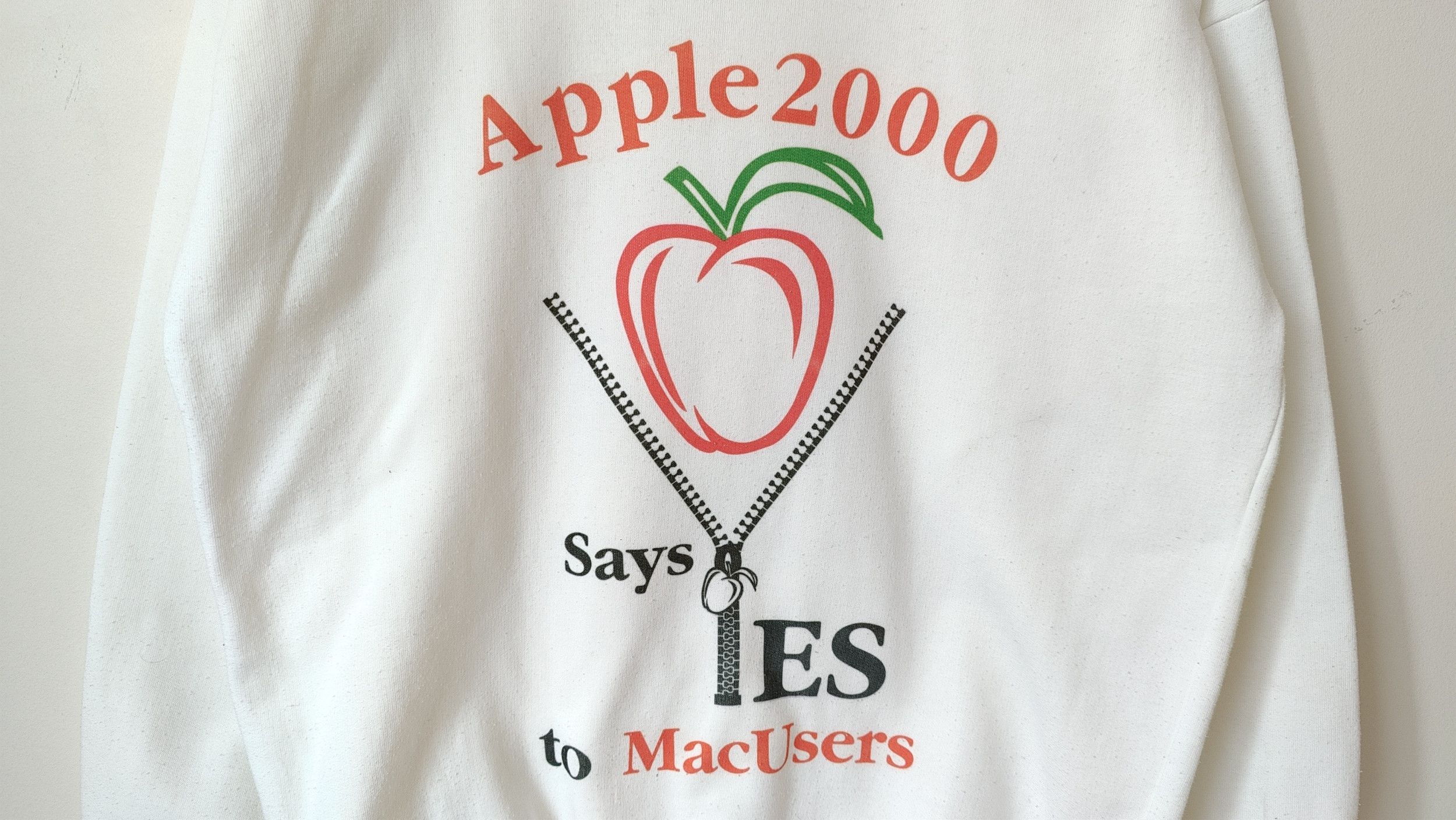 Apple × Vintage Apple MAC Users Vintage 2000 Macintosh Official Sweatshirt Size US M / EU 48-50 / 2 - 4 Thumbnail