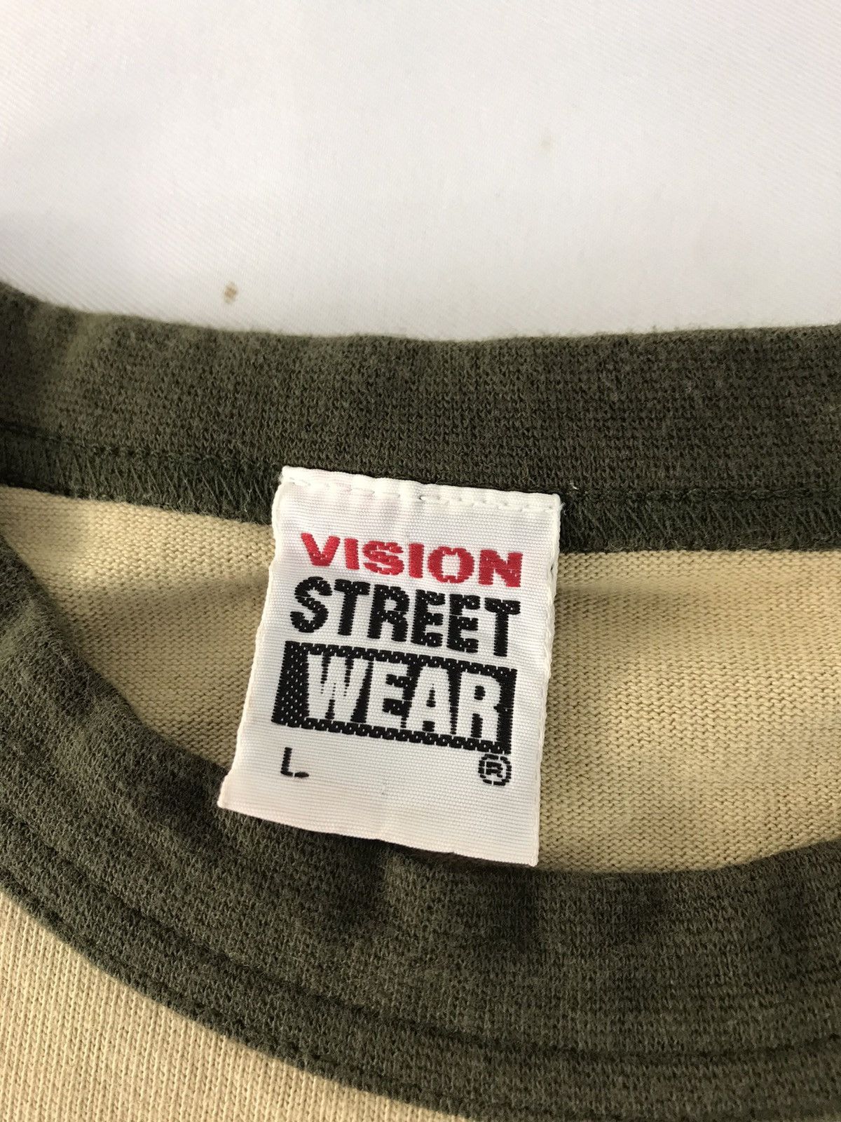 Vintage × Vision Streetwear Vision Street Wear Colour Block Skatebrand Longsleeve Tee Size US M / EU 48-50 / 2 - 6 Thumbnail