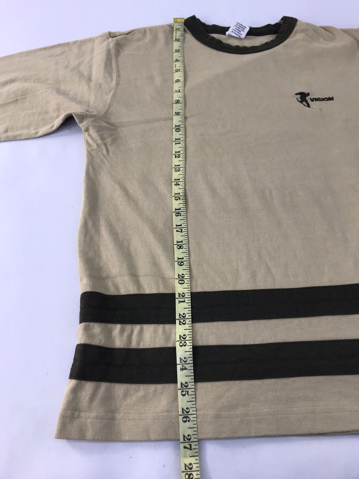 Vintage × Vision Streetwear Vision Street Wear Colour Block Skatebrand Longsleeve Tee Size US M / EU 48-50 / 2 - 11 Thumbnail