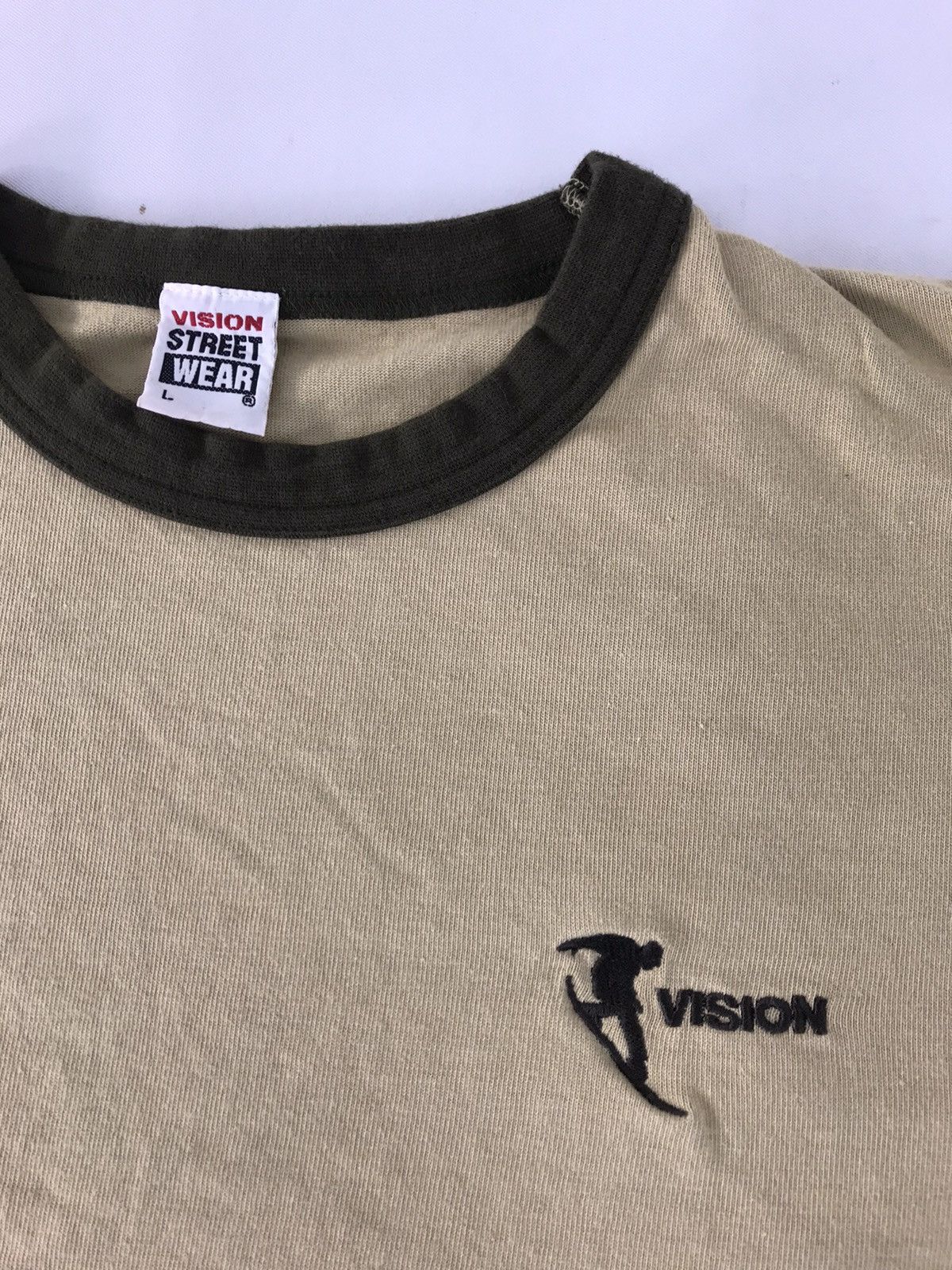 Vintage × Vision Streetwear Vision Street Wear Colour Block Skatebrand Longsleeve Tee Size US M / EU 48-50 / 2 - 4 Thumbnail