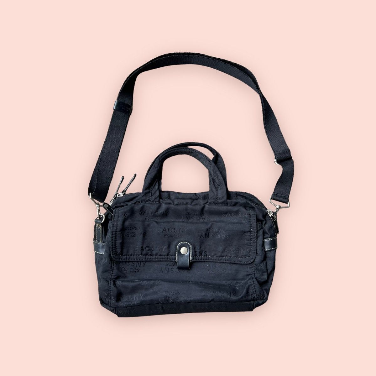 YOHJI YAMAMOTO Y'SACCS UTILITY CROSSBODY BAG