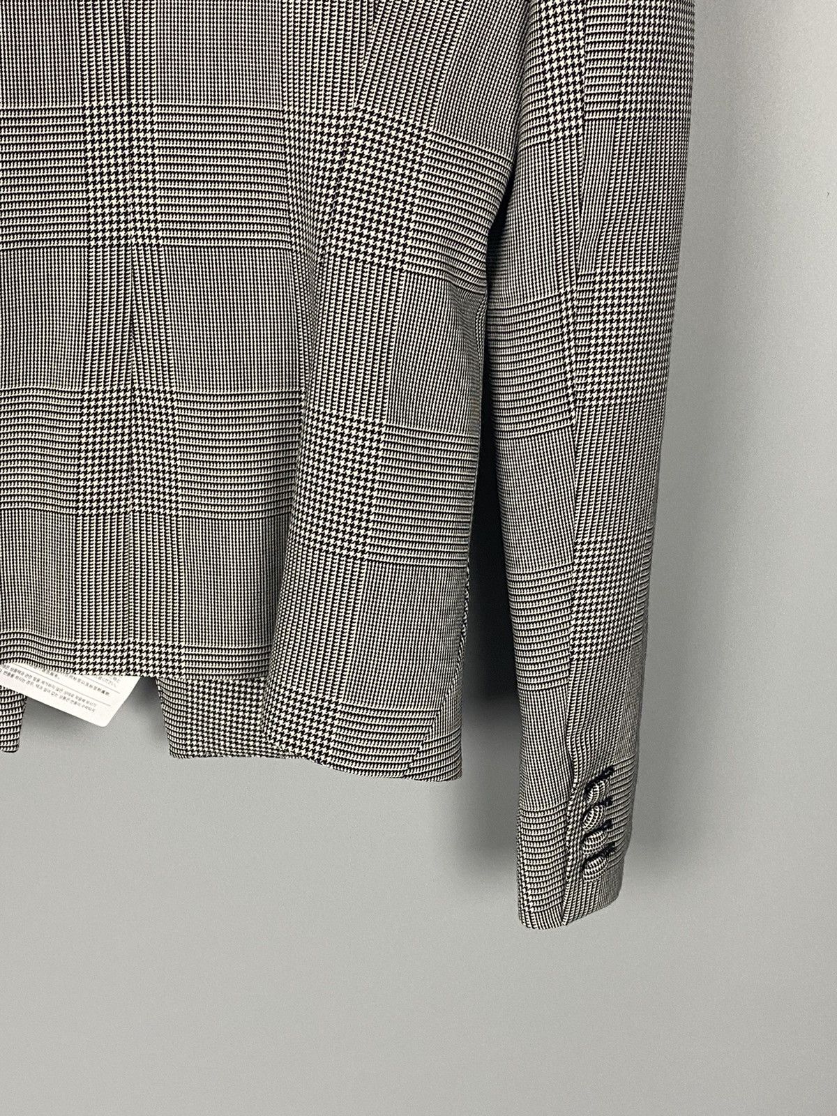 Gareth Pugh Mixed Houndstooth Wide Shoulder Blazer Size US XS / EU 42 / 0 - 9 Thumbnail