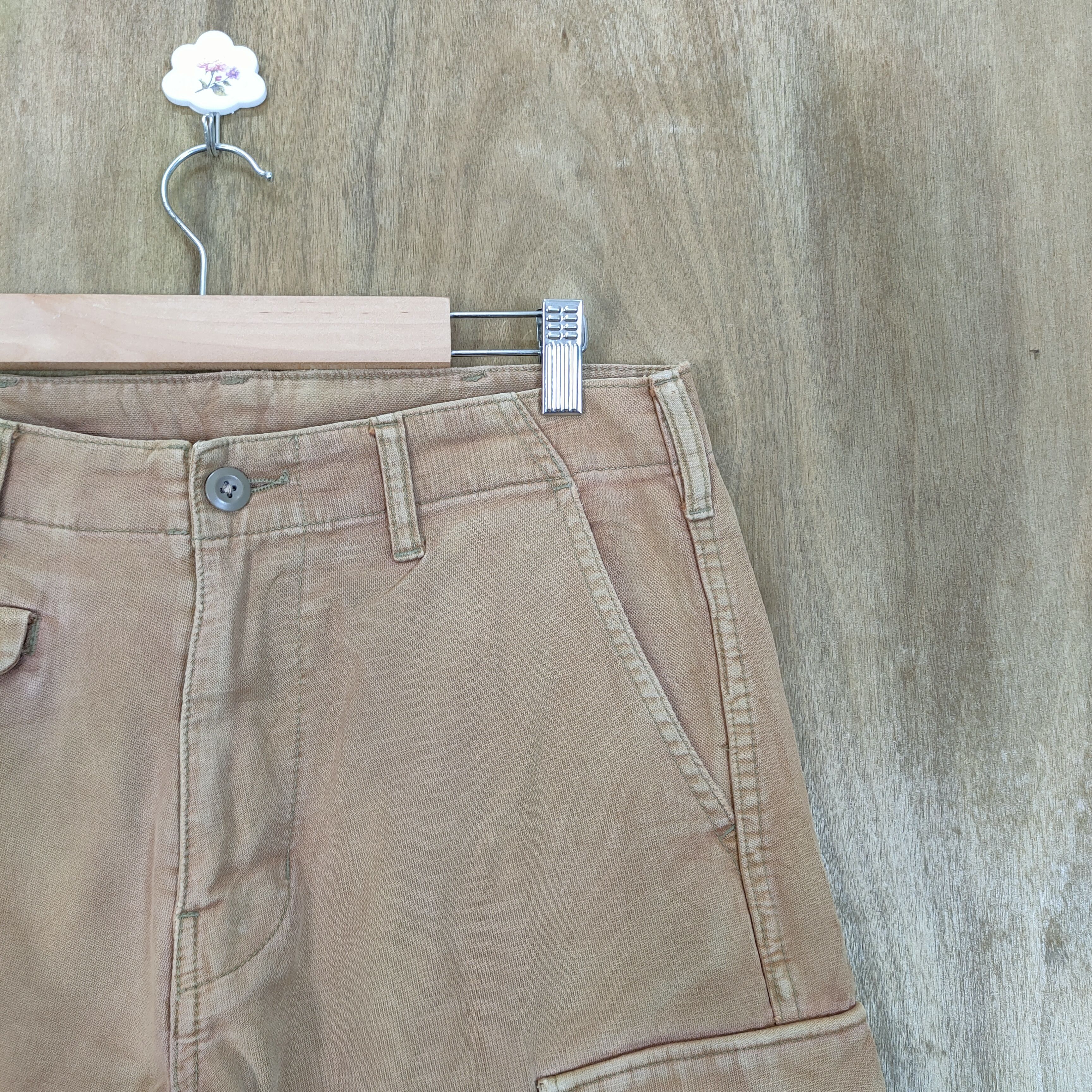 Avirex AVIREX FADED CARGO PANTS Size US 30 / EU 46 - 5 Thumbnail