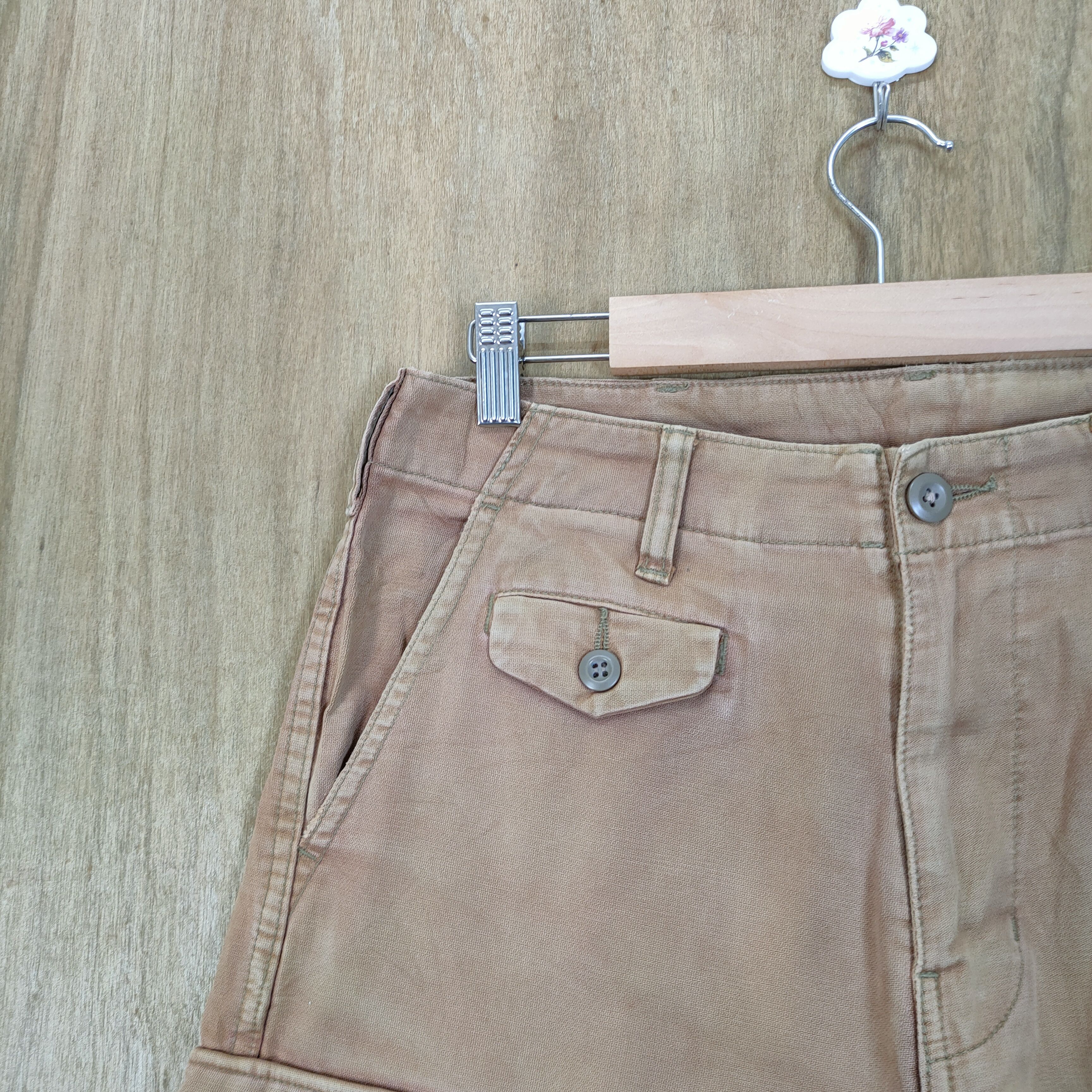 Avirex AVIREX FADED CARGO PANTS Size US 30 / EU 46 - 4 Thumbnail