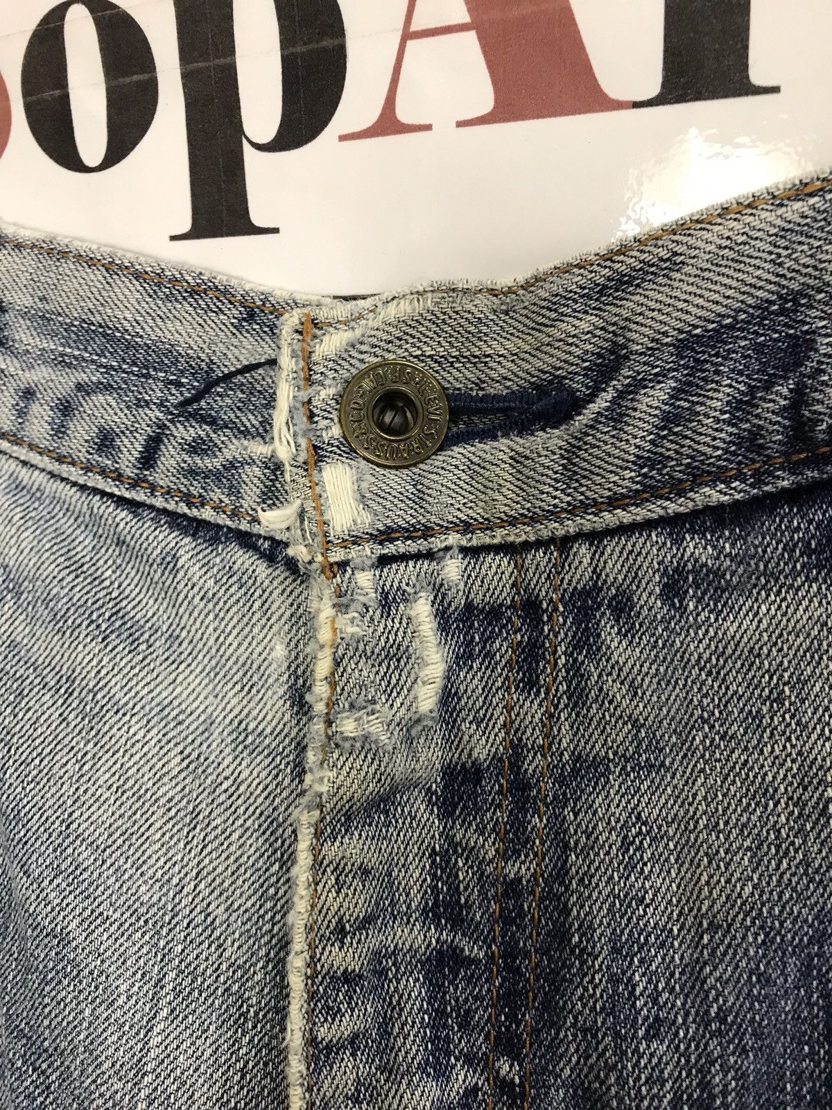 Levi's Vintage Clothing Vintage Levi’s Lot 503 Distressed Denim Jeans Size US 36 / EU 52 - 6 Thumbnail