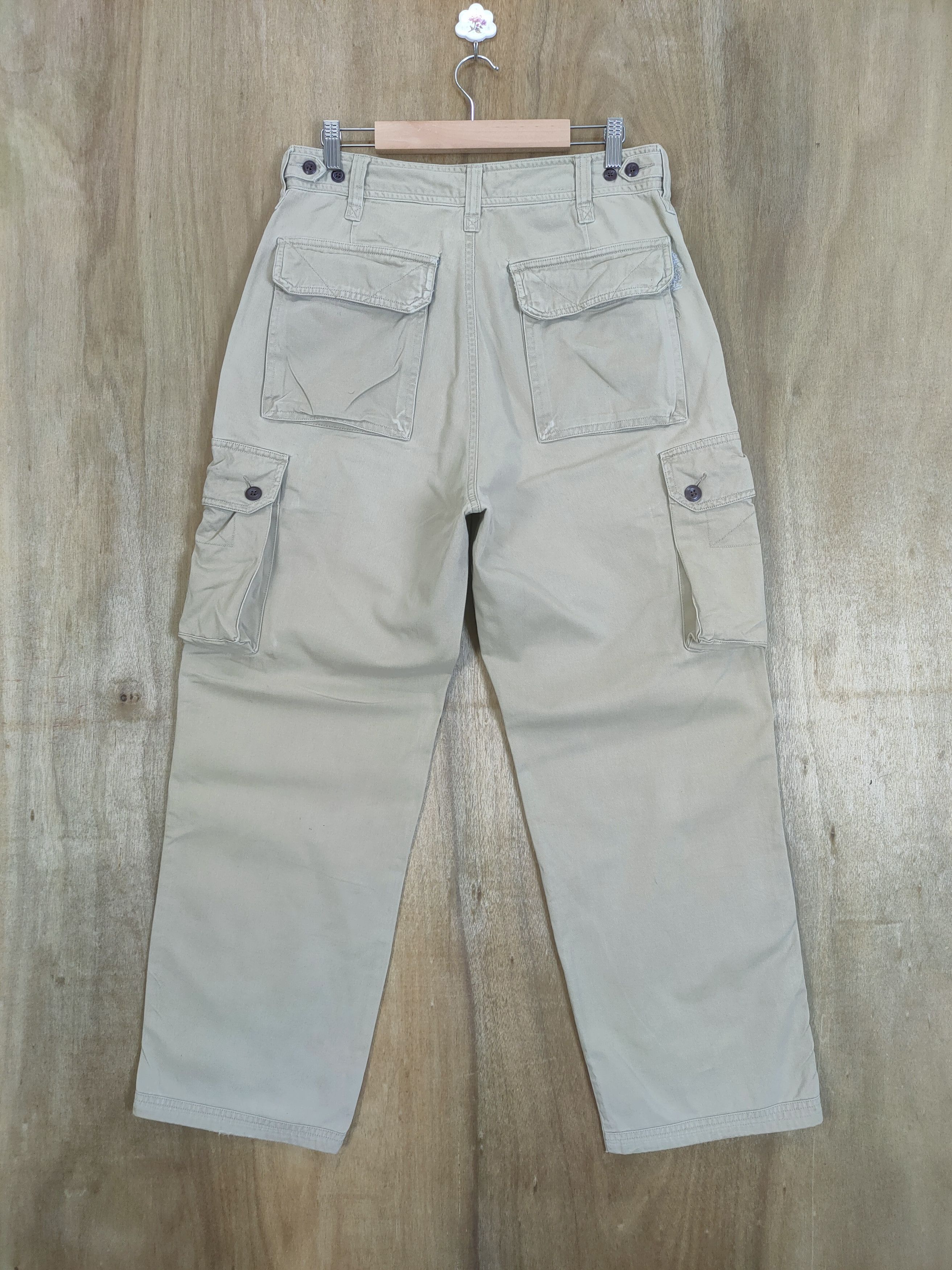 Designer VINTAGE BRAND BAGGY CARGO PANTS Size US 30 / EU 46 - 7 Thumbnail