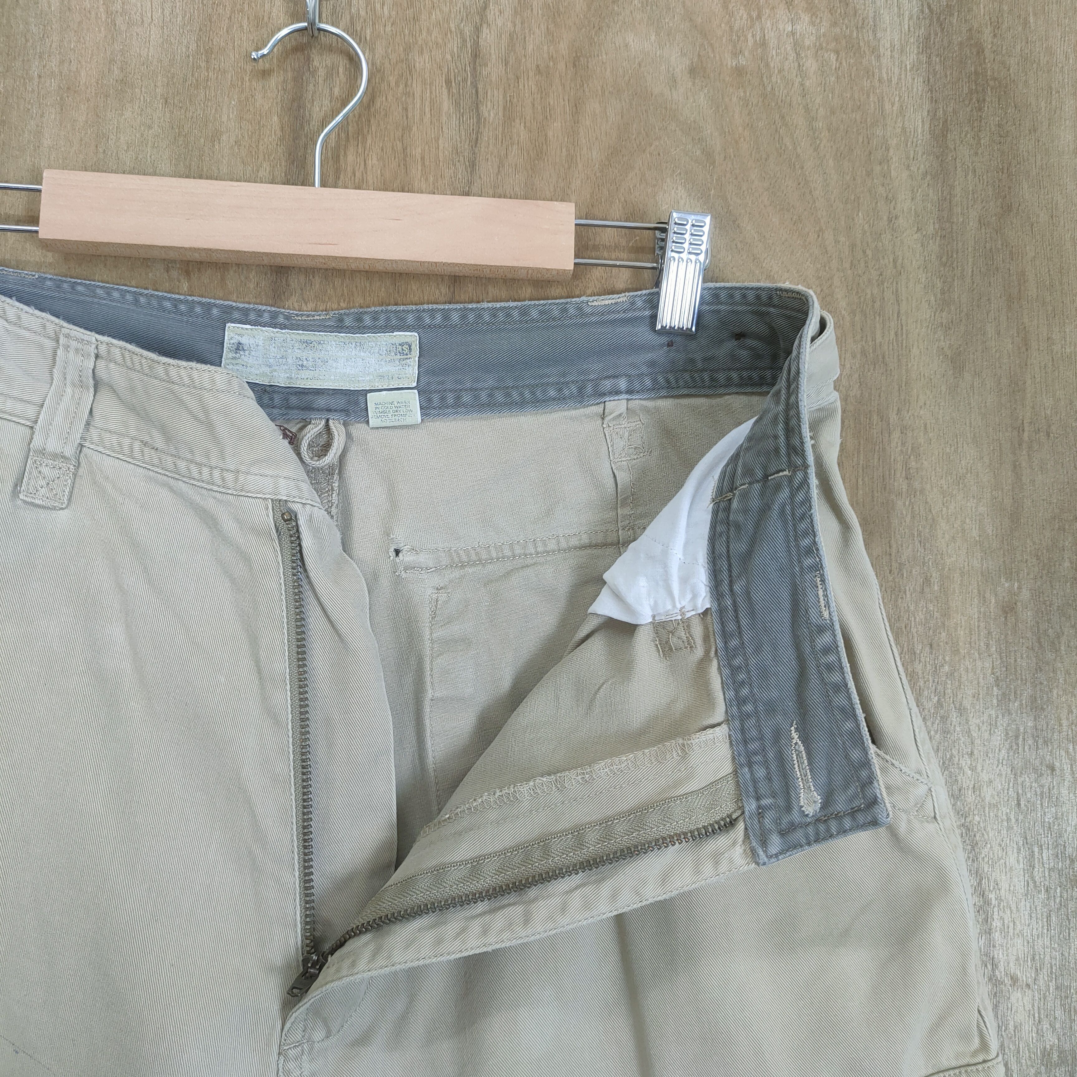 Designer VINTAGE BRAND BAGGY CARGO PANTS Size US 30 / EU 46 - 12 Thumbnail