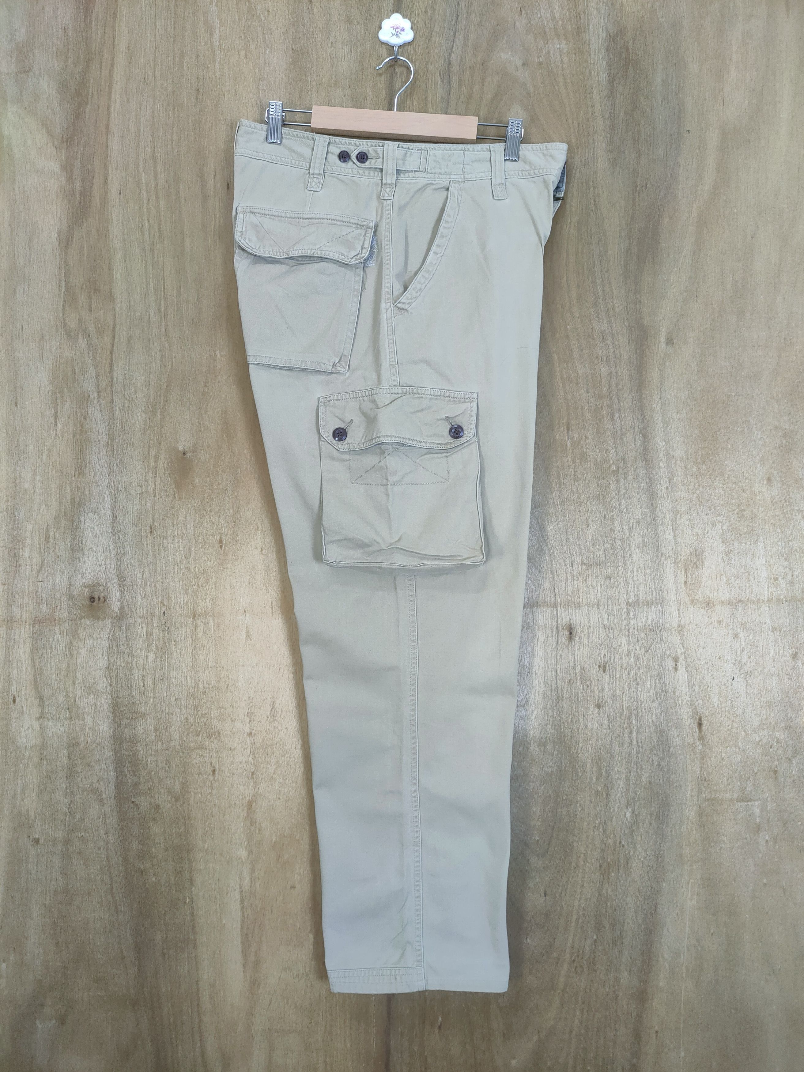 Designer VINTAGE BRAND BAGGY CARGO PANTS Size US 30 / EU 46 - 14 Thumbnail