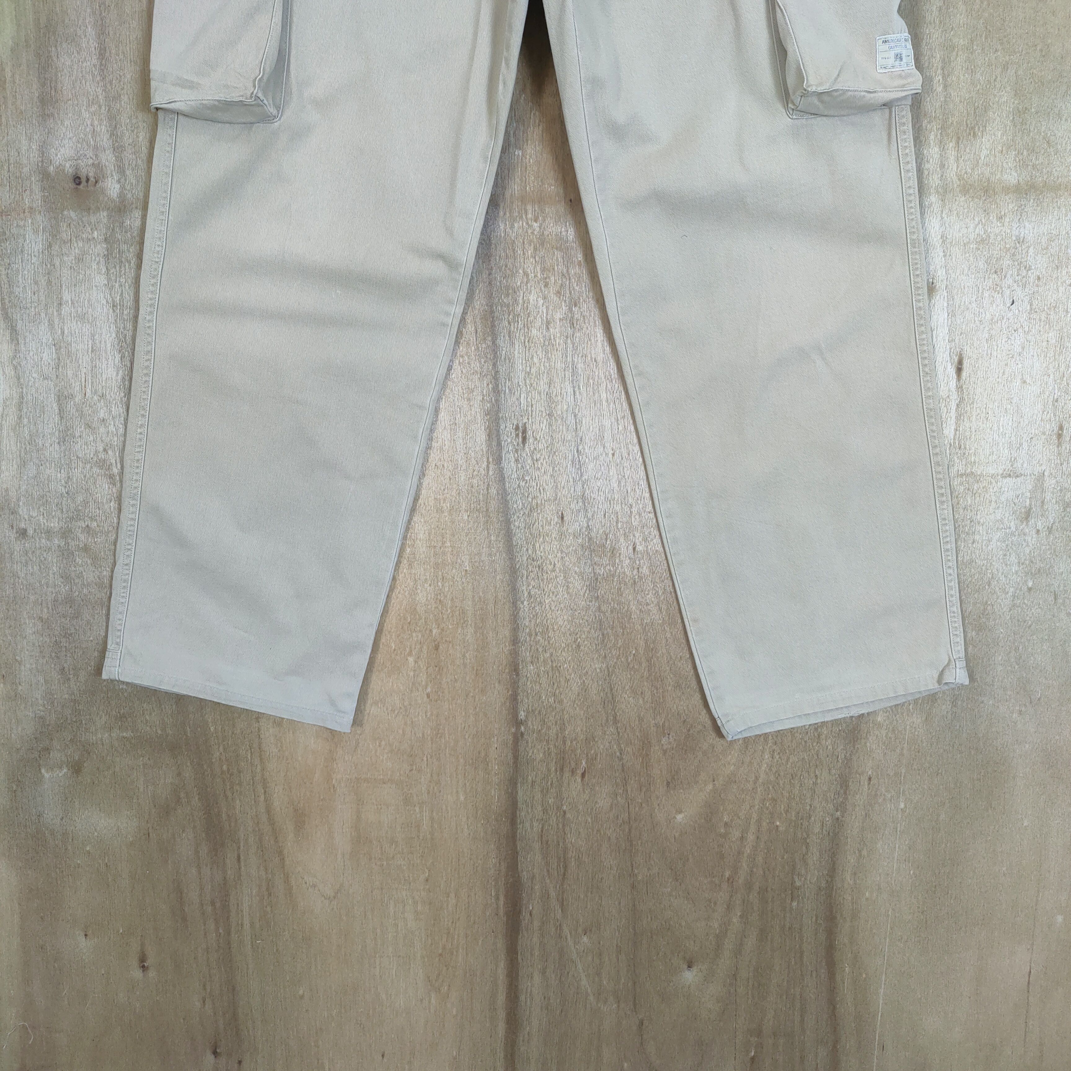Designer VINTAGE BRAND BAGGY CARGO PANTS Size US 30 / EU 46 - 4 Thumbnail